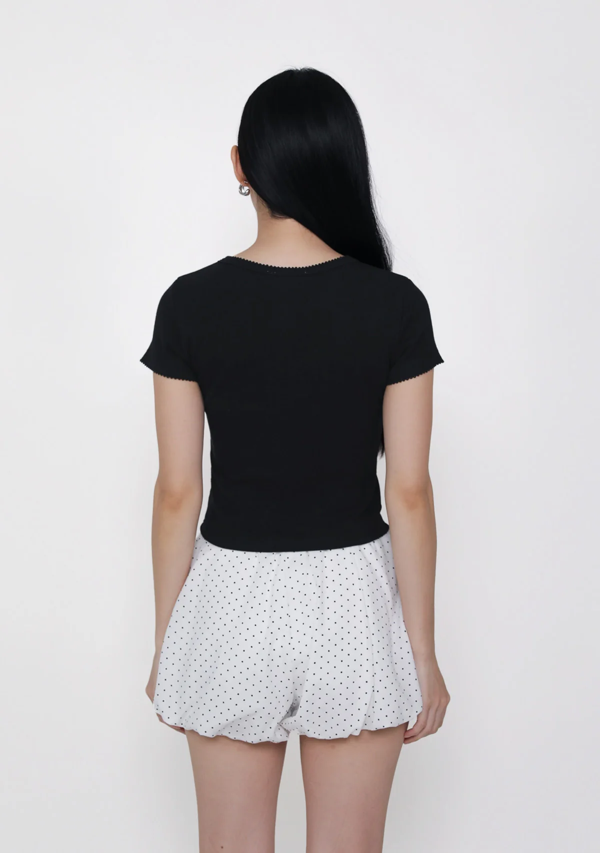 Mito Ribbed Button Top - Image 13