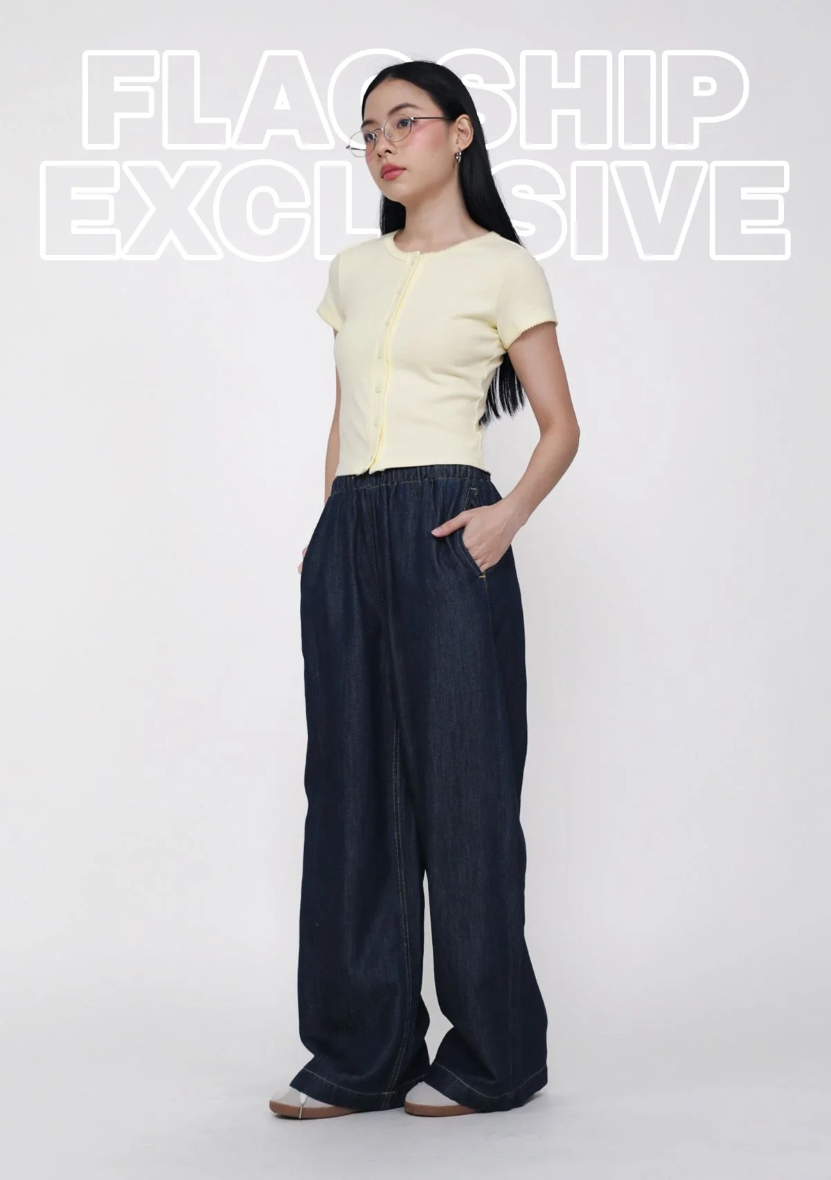Mito Ribbed Button Top - Image 14