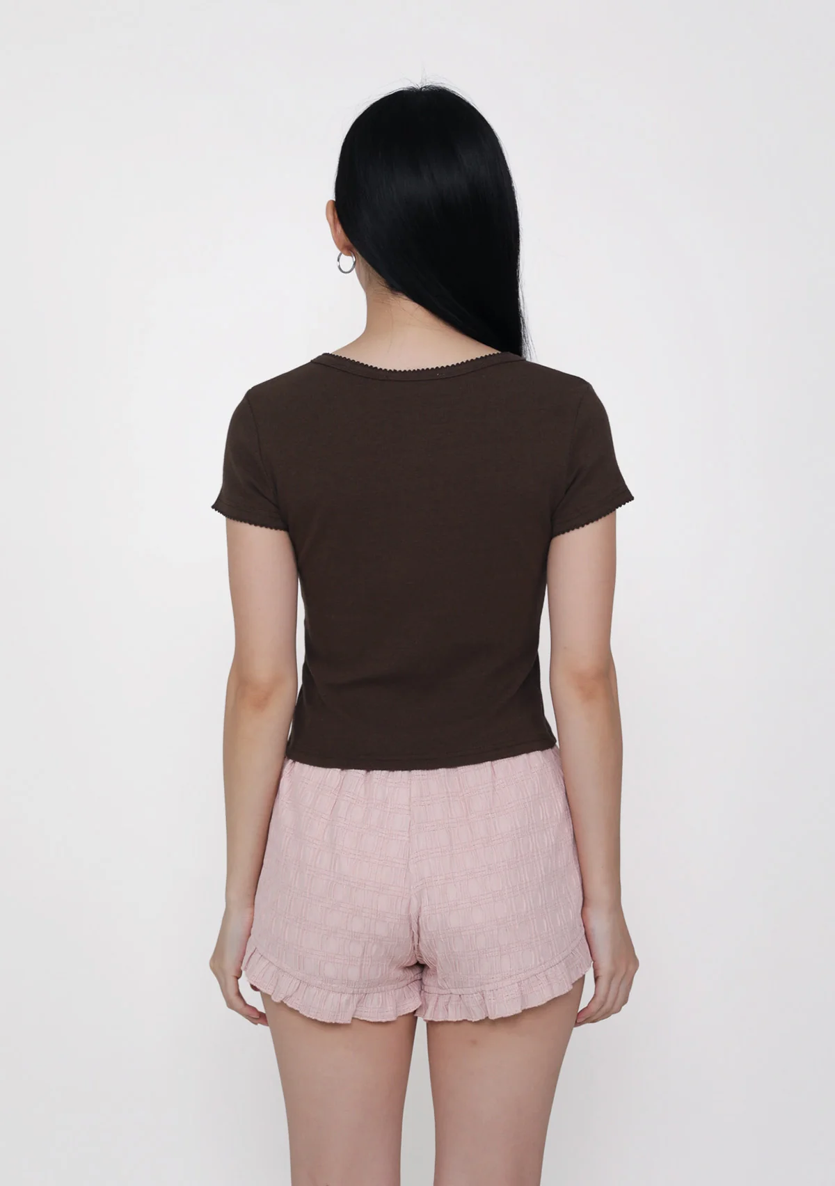 Mito Ribbed Button Top - Image 27