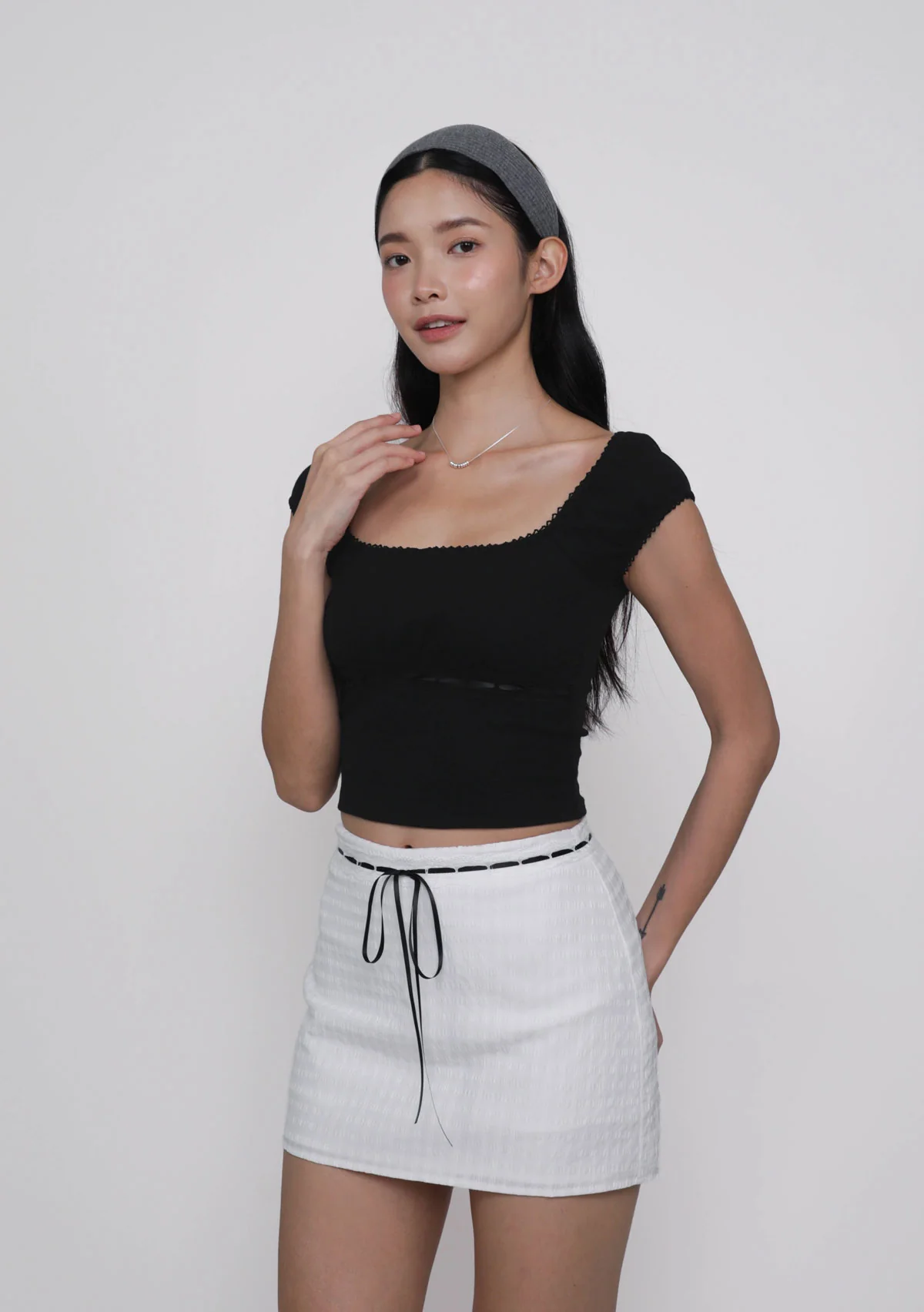 Carabelle Ribbon Lace Skorts