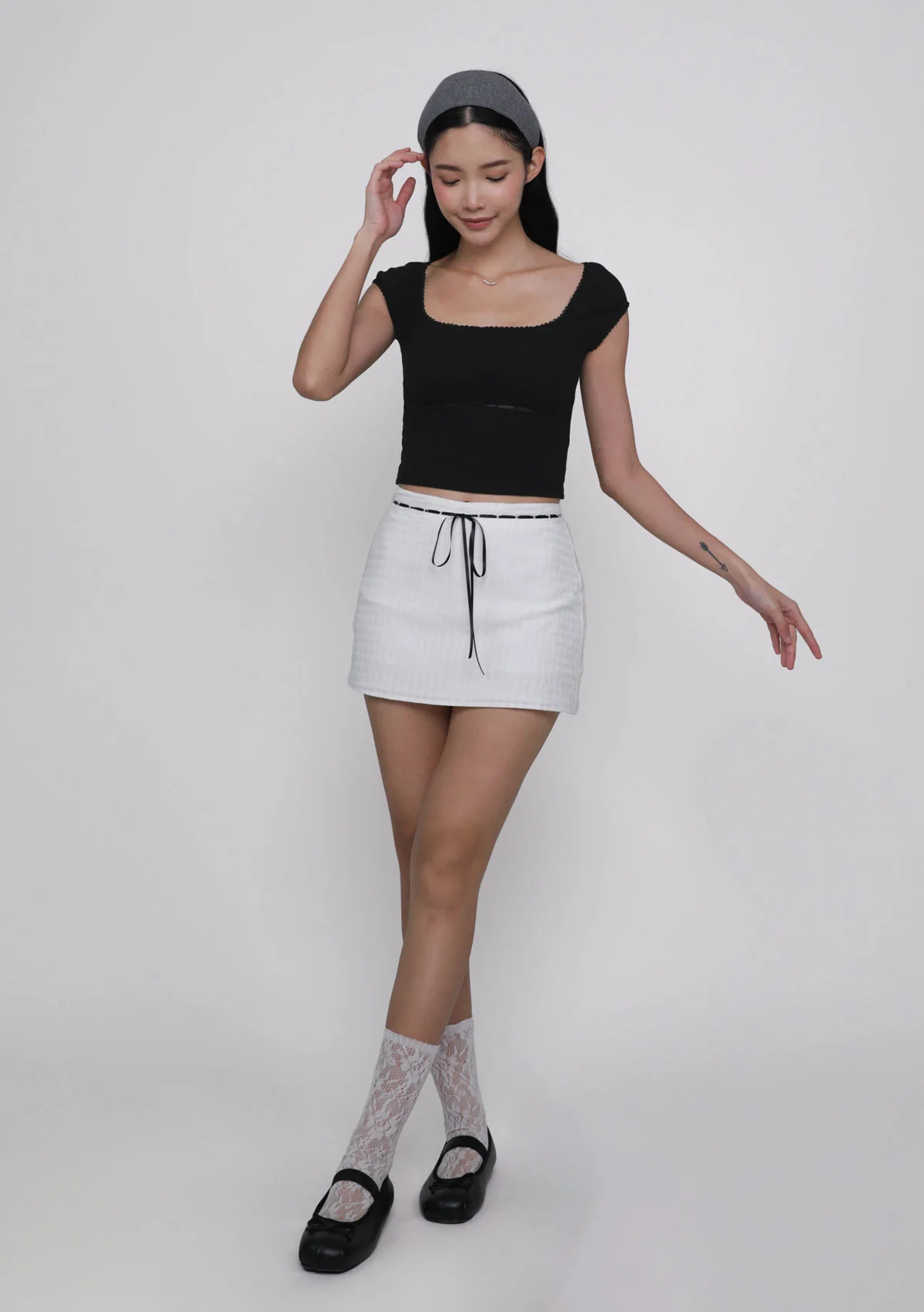 Carabelle Ribbon Lace Skorts - Image 10