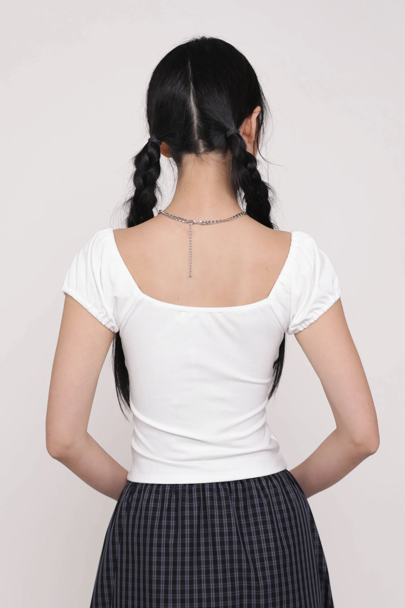 Alanis Ribbon Sleeve Padded Top - Image 20