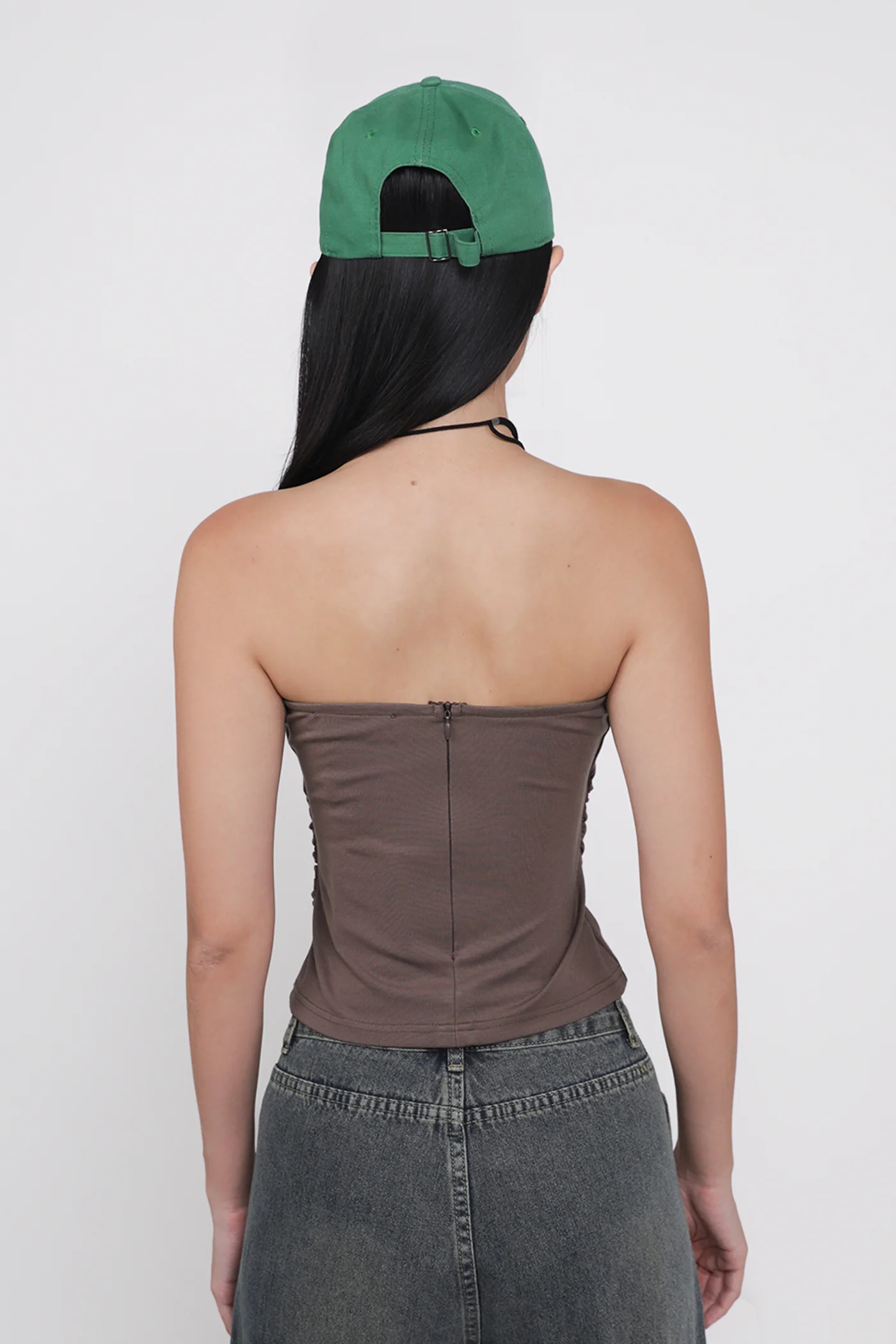 Rica Ruched Padded Tube Top - Image 22
