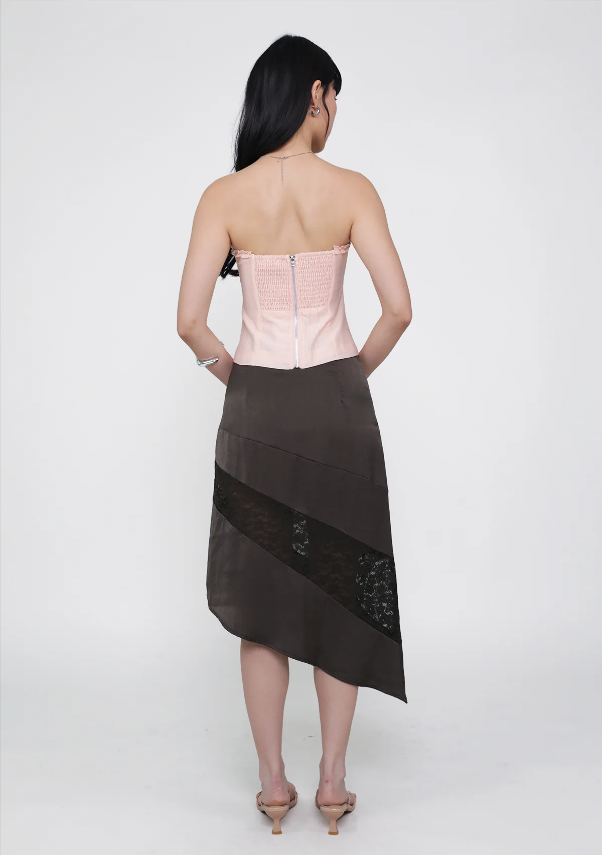 Risa Asymmetrical Lace Skirt - Image 5
