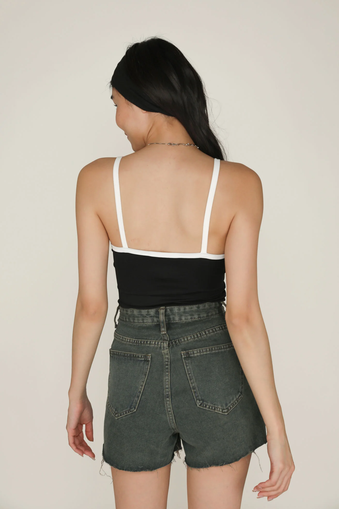 Robyn Contrast Padded Top - Image 21