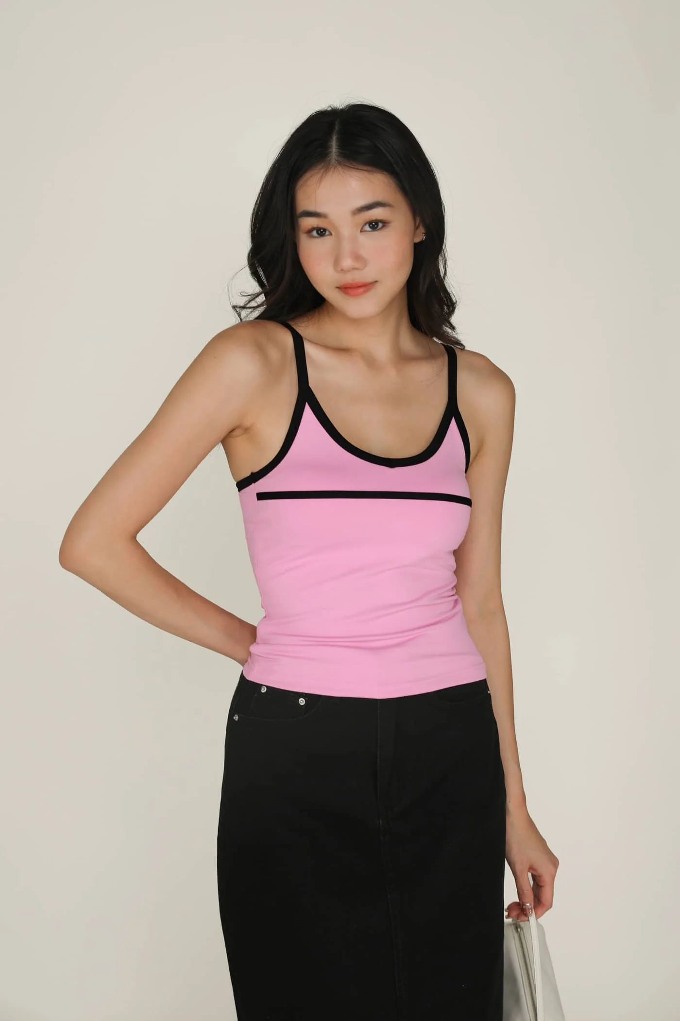 Robyn Contrast Padded Top - Image 3