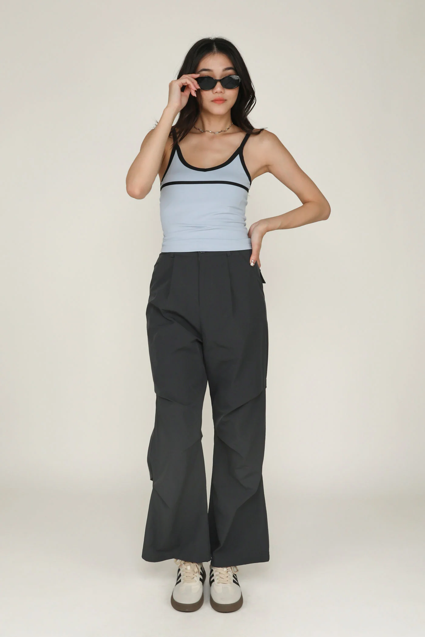 Robyn Contrast Padded Top - Image 5