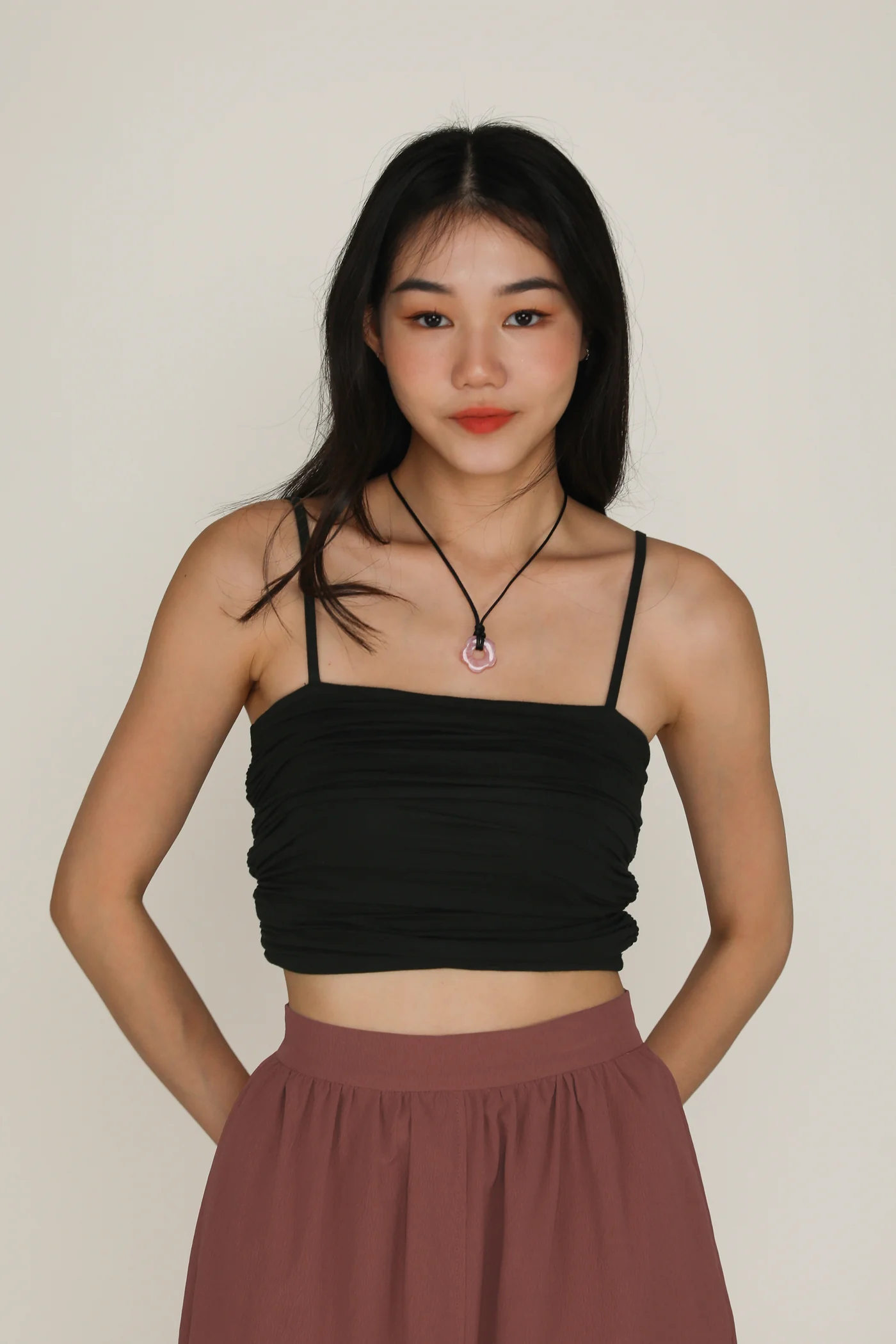 Rohan Ruched Padded Top - Image 11