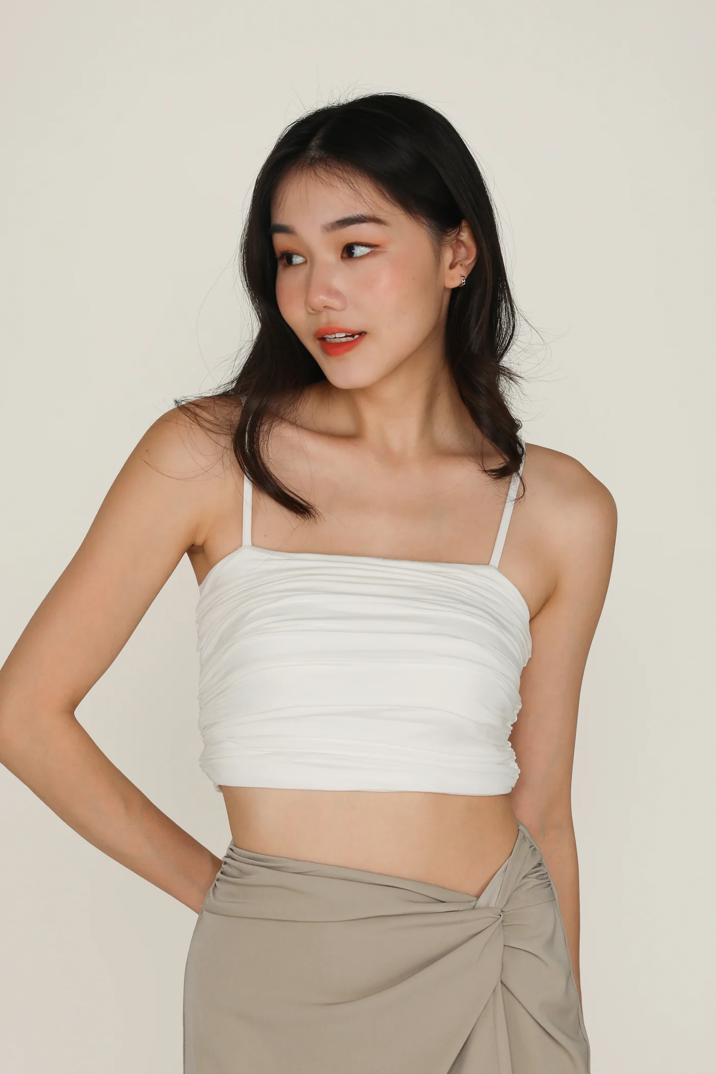 Rohan Ruched Padded Top - Image 16