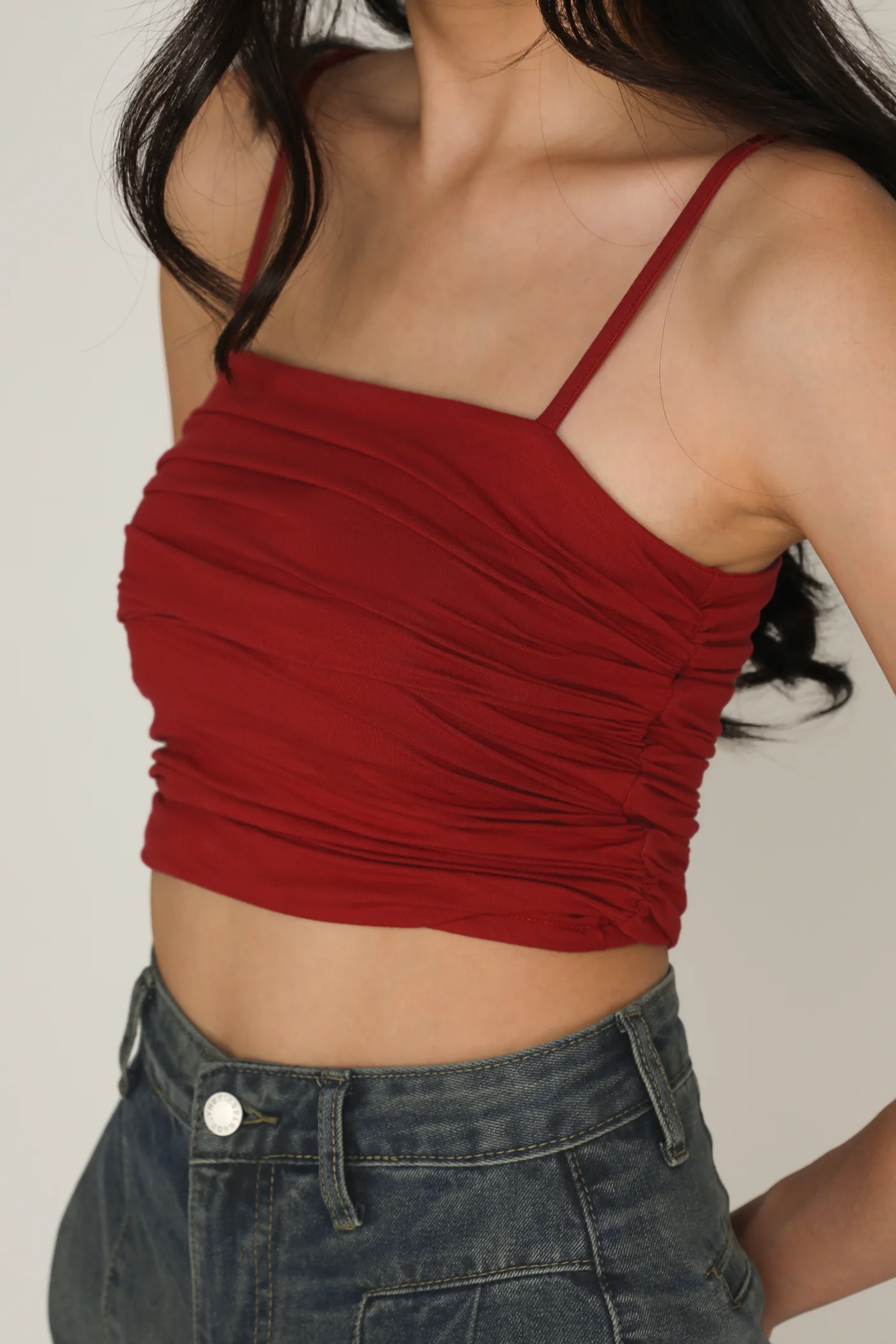 Rohan Ruched Padded Top - Image 20