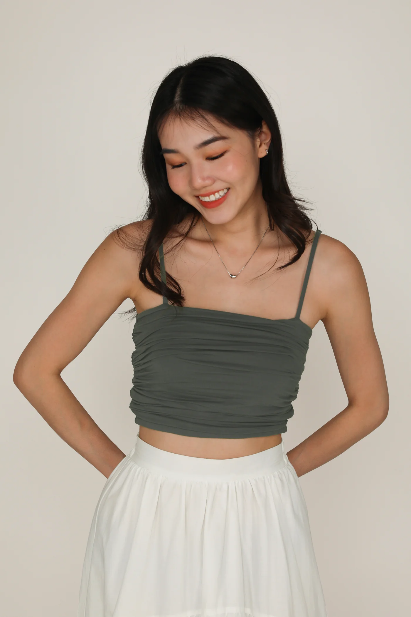Rohan Ruched Padded Top - Image 28