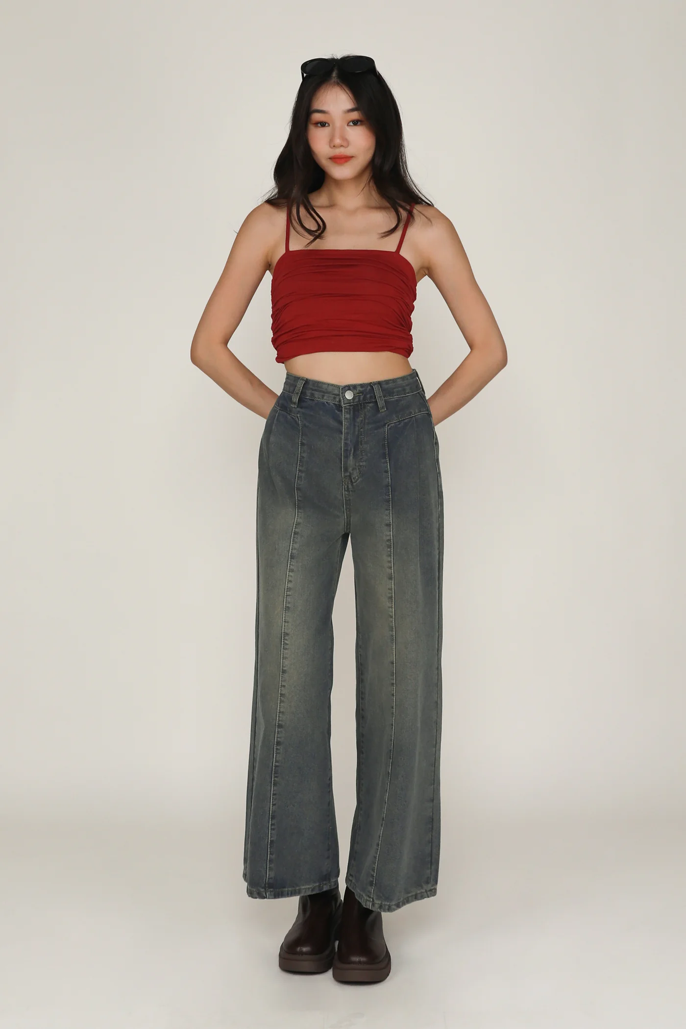 Rohan Ruched Padded Top - Image 7