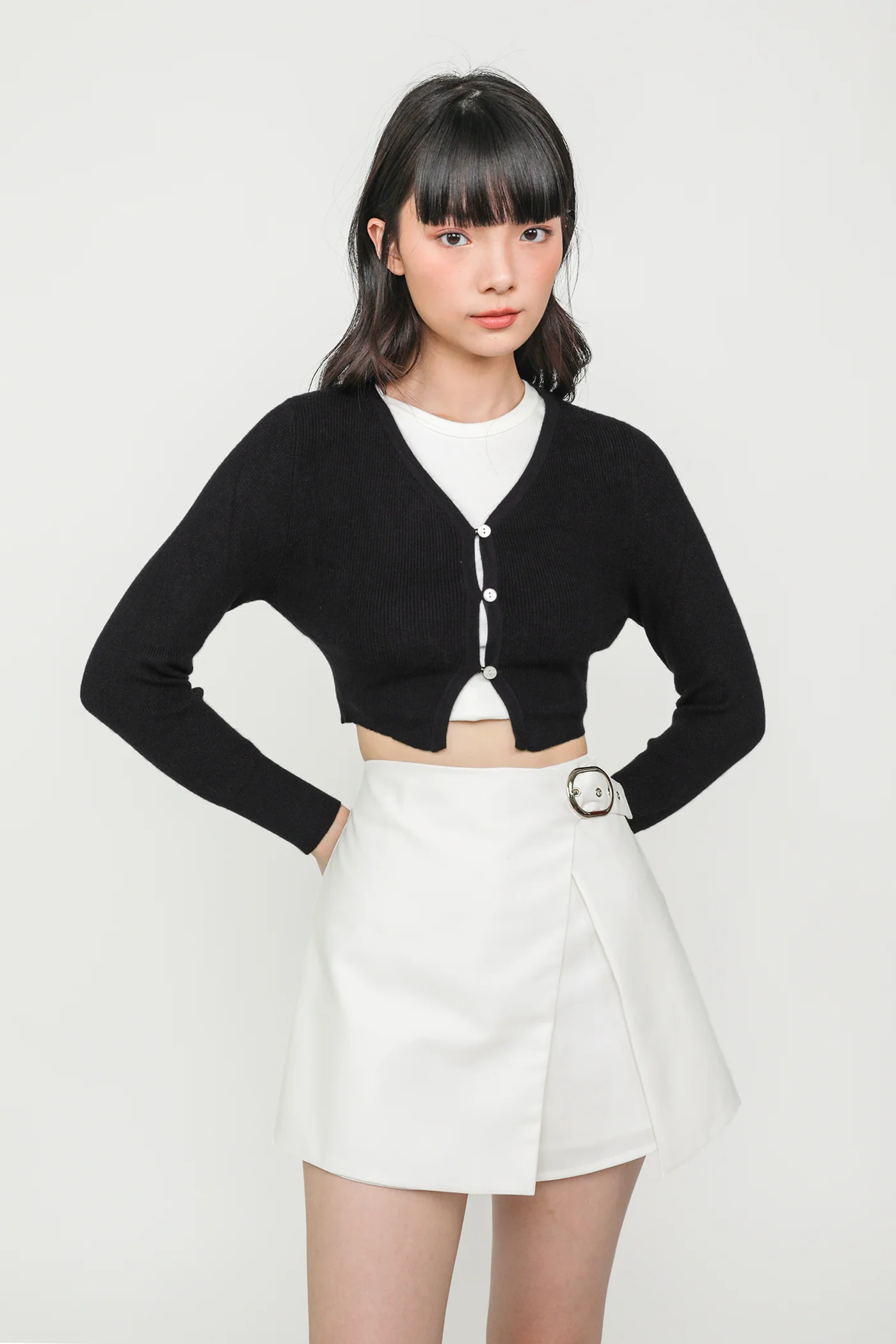 Roma Buckle Skorts
