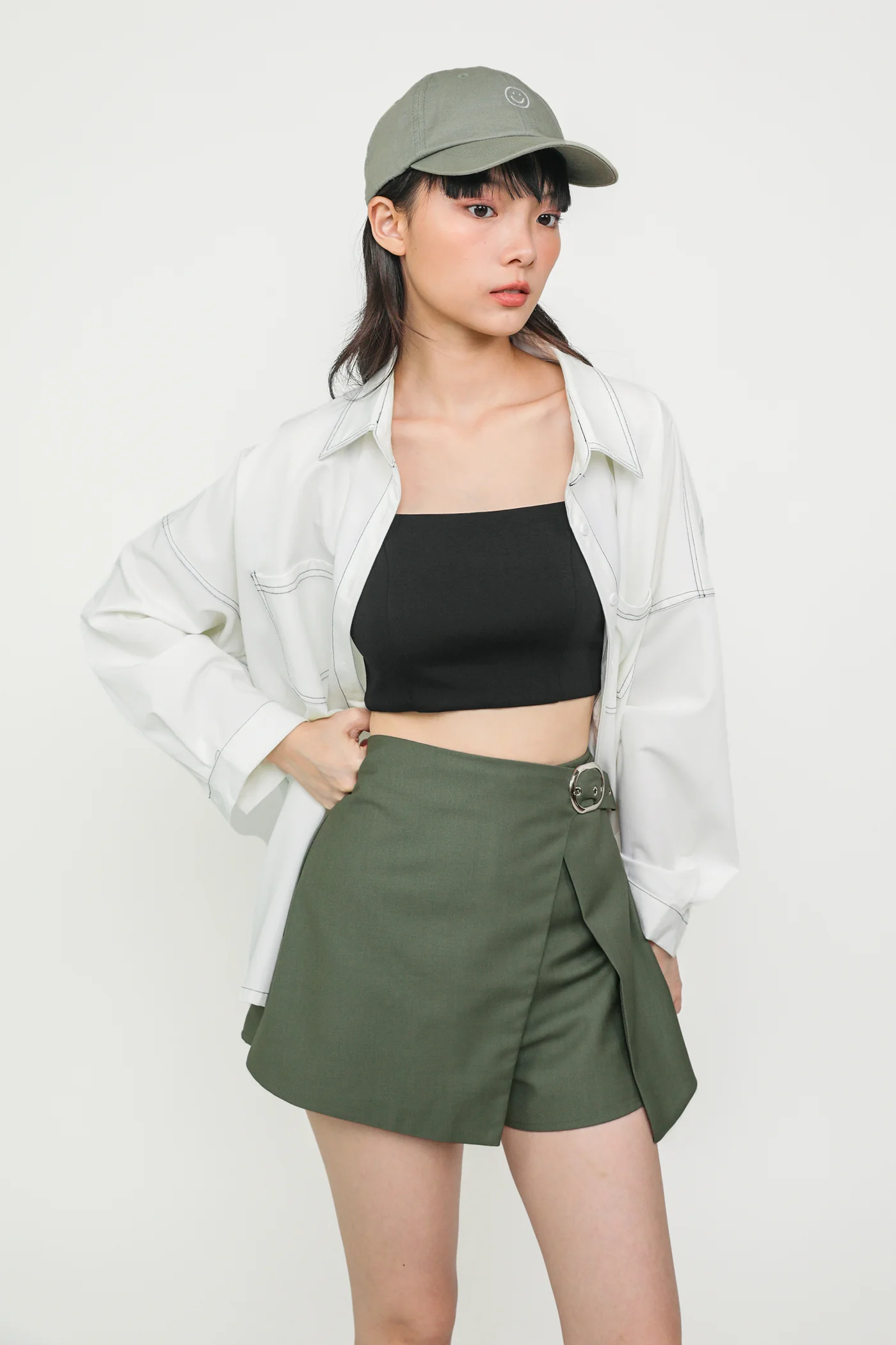 Roma Buckle Skorts - Image 19
