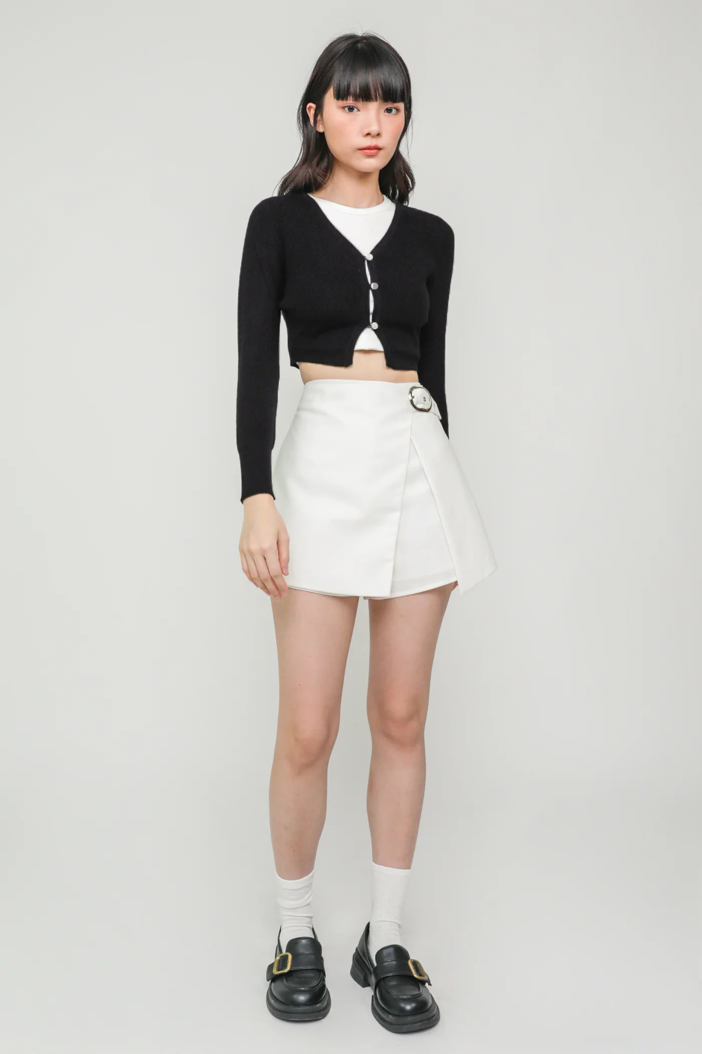 Roma Buckle Skorts - Image 5
