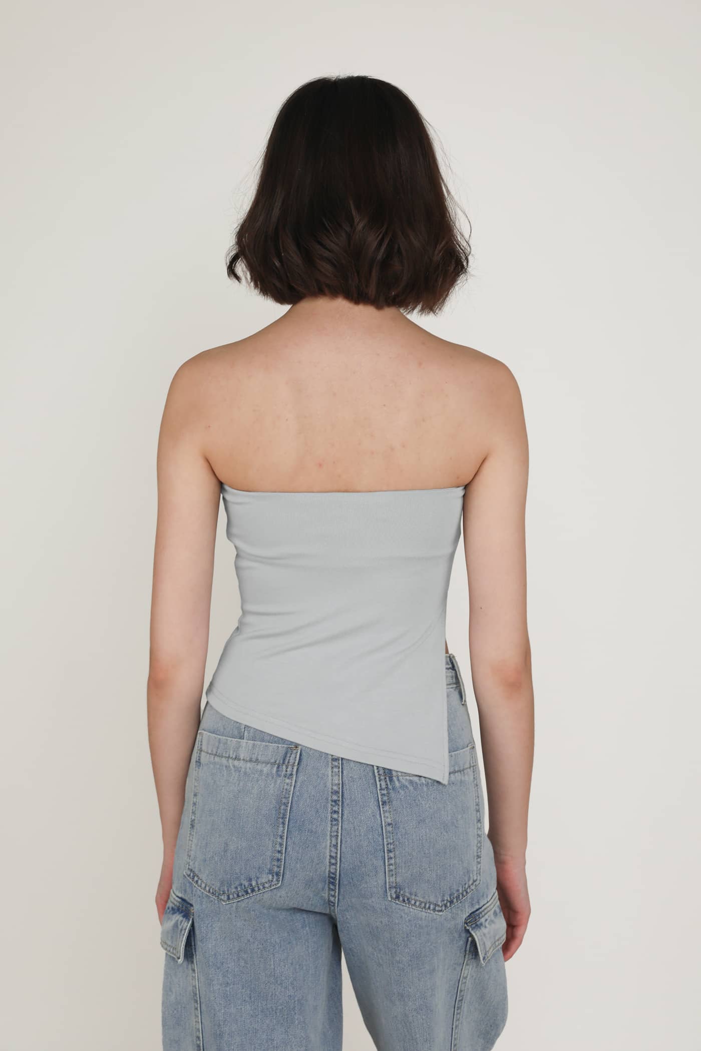 Ronni Asymmetrical Padded Tube Top - Image 14
