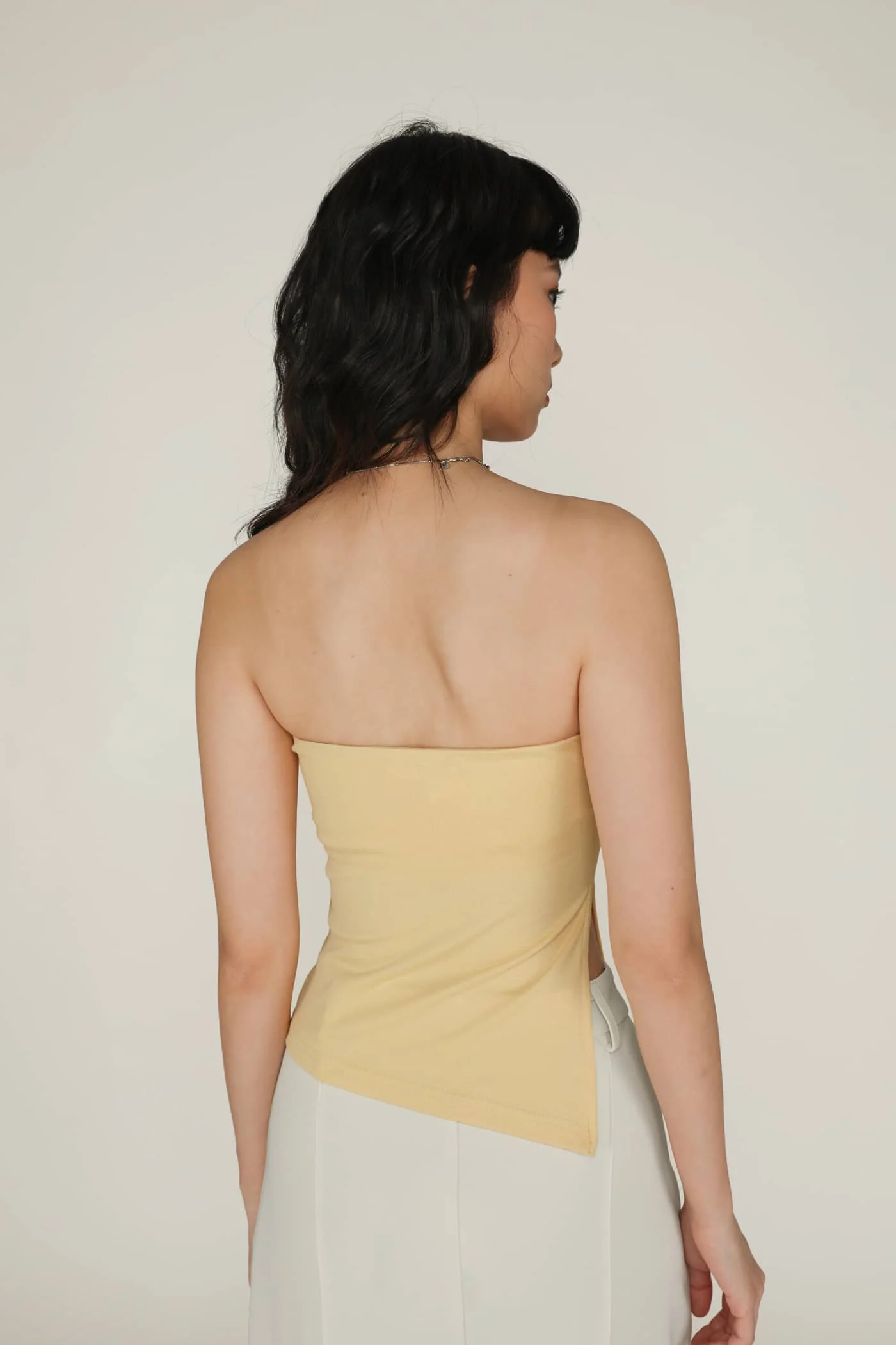 Ronni Asymmetrical Padded Tube Top - Image 21