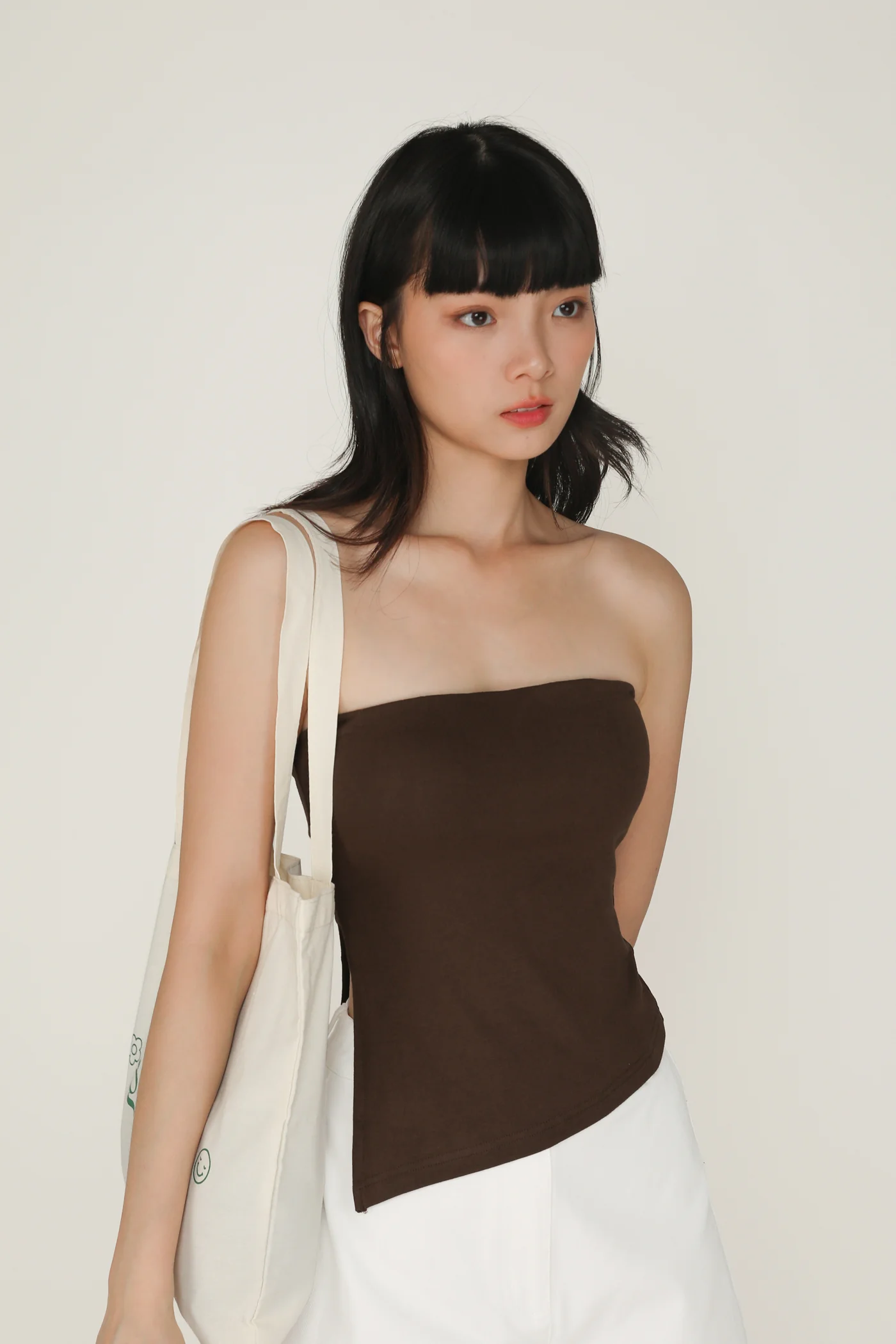 Ronni Asymmetrical Padded Tube Top - Image 39