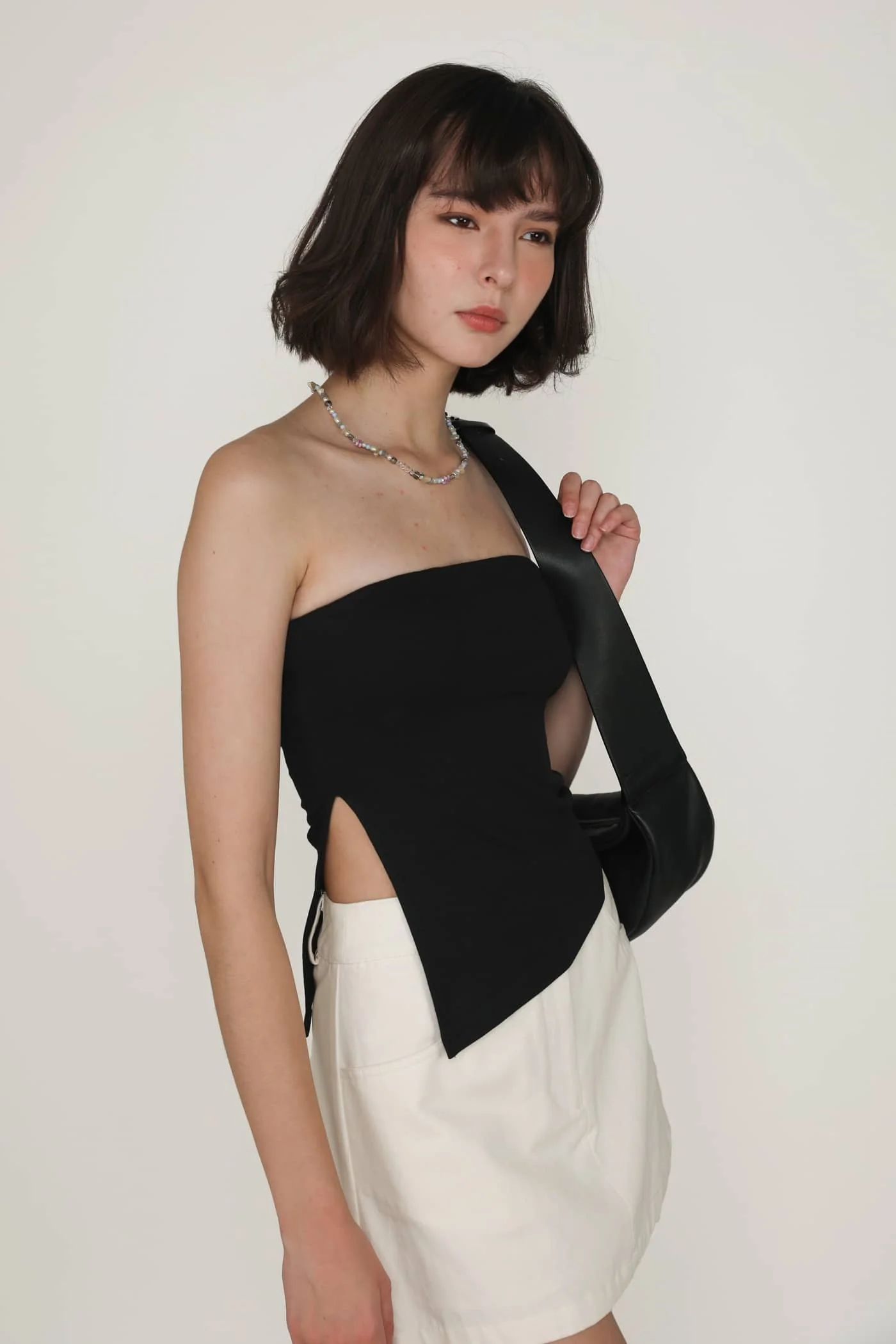 Ronni Asymmetrical Padded Tube Top - Image 5