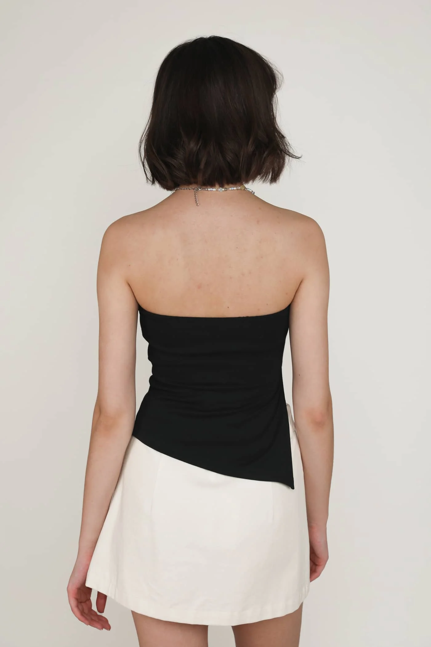 Ronni Asymmetrical Padded Tube Top - Image 7