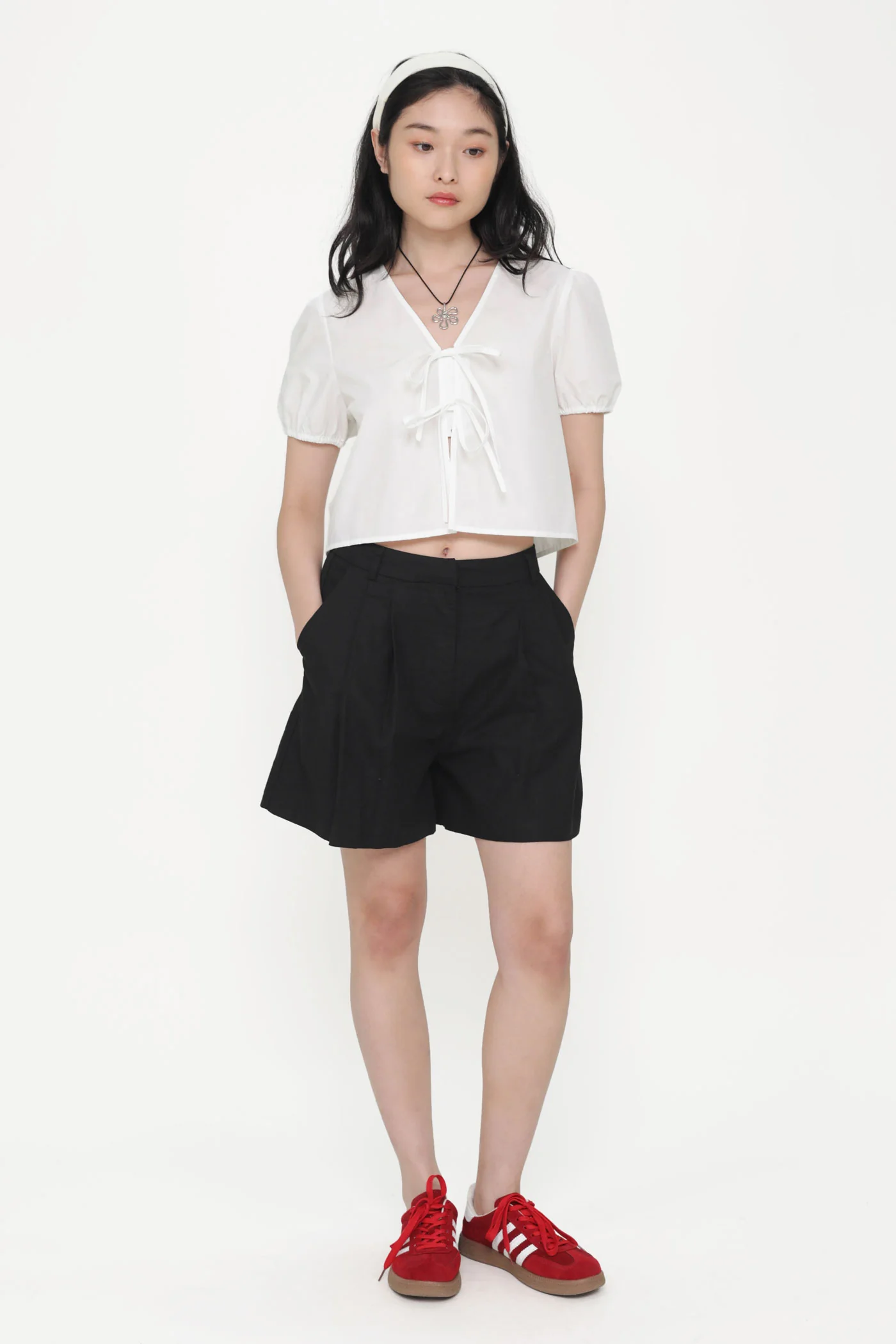Rowley Longline Linen Shorts - Image 16