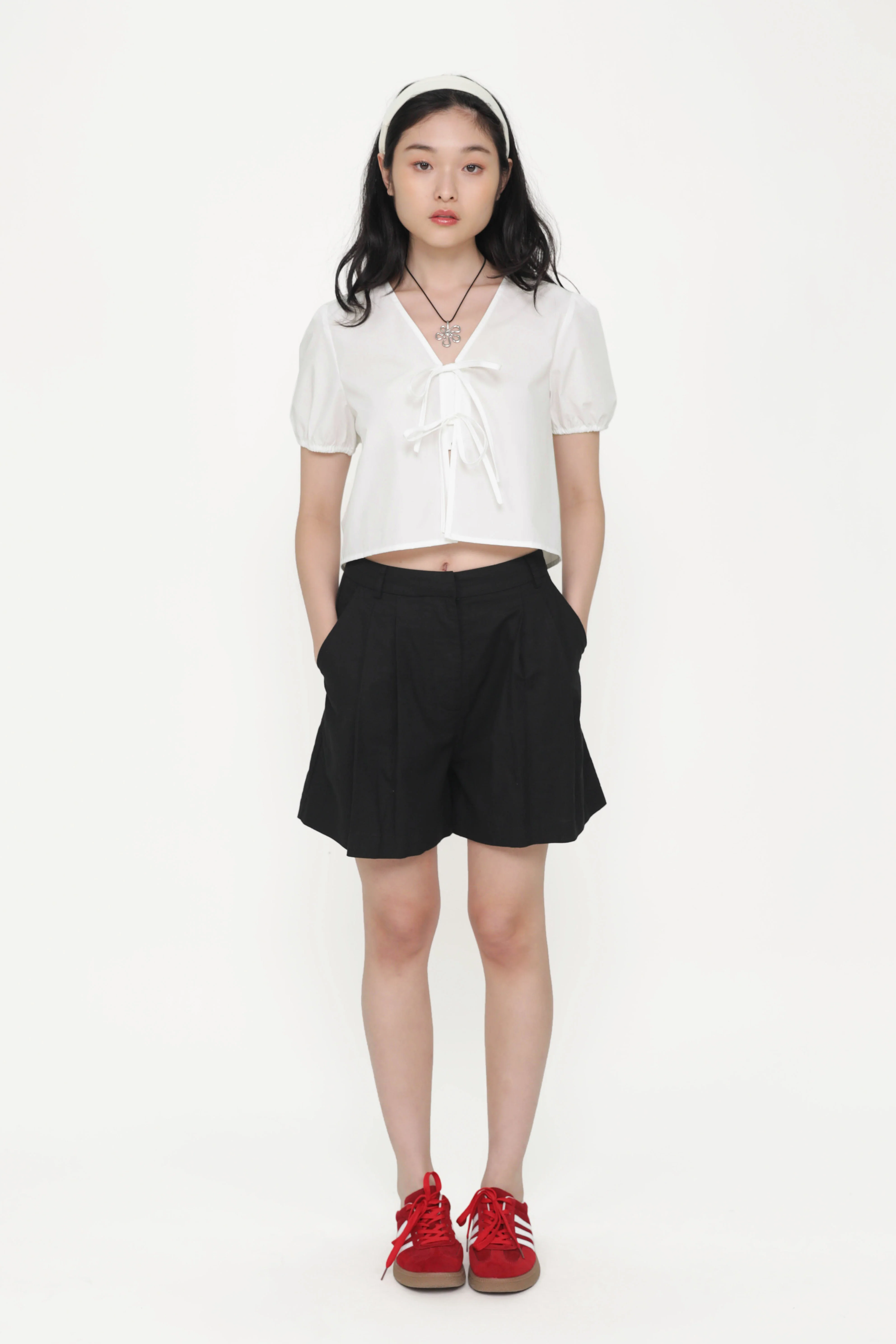 Rowley Longline Linen Shorts - Image 5