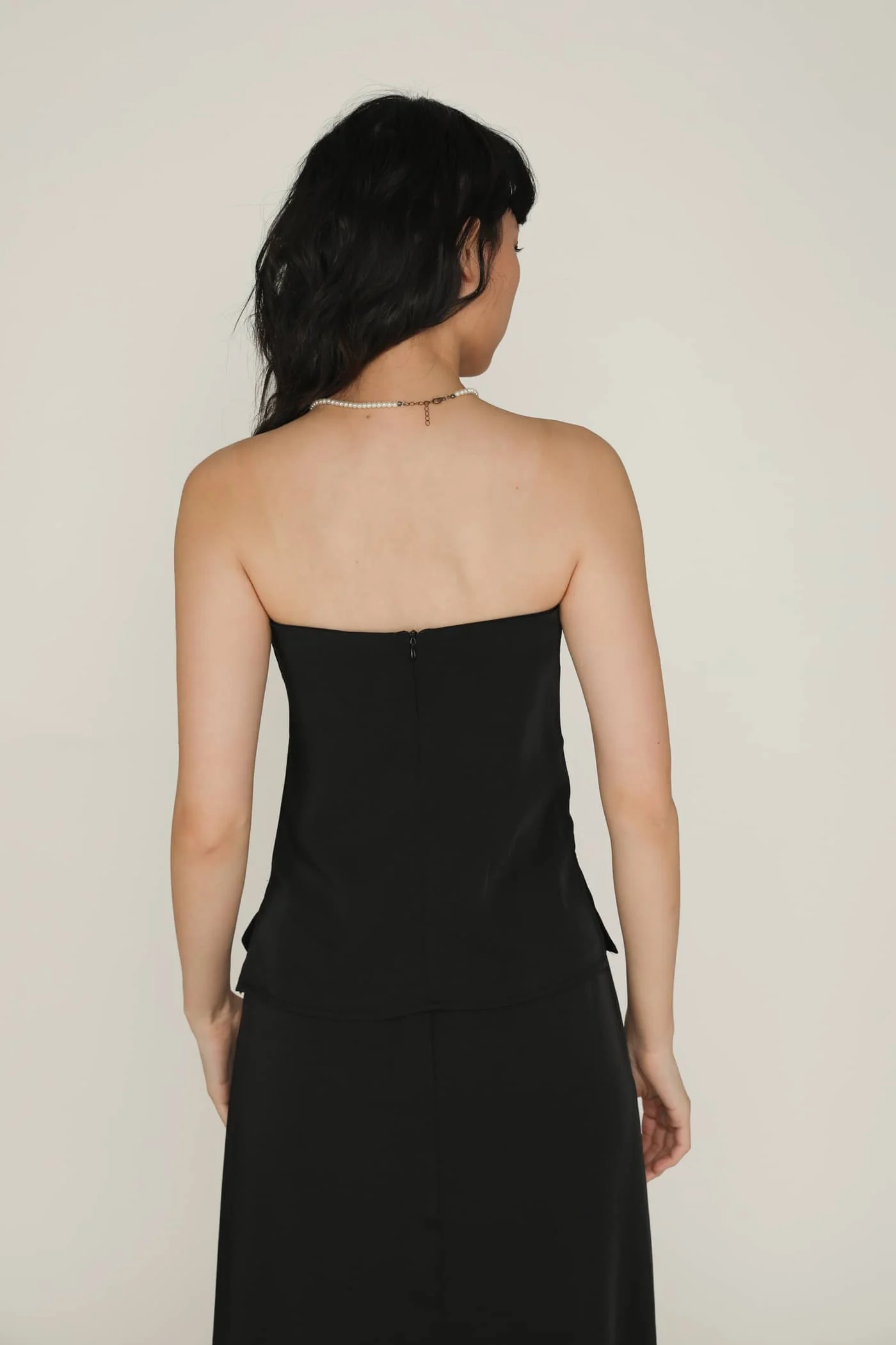 Roxanne Satin Tube Top - Image 15