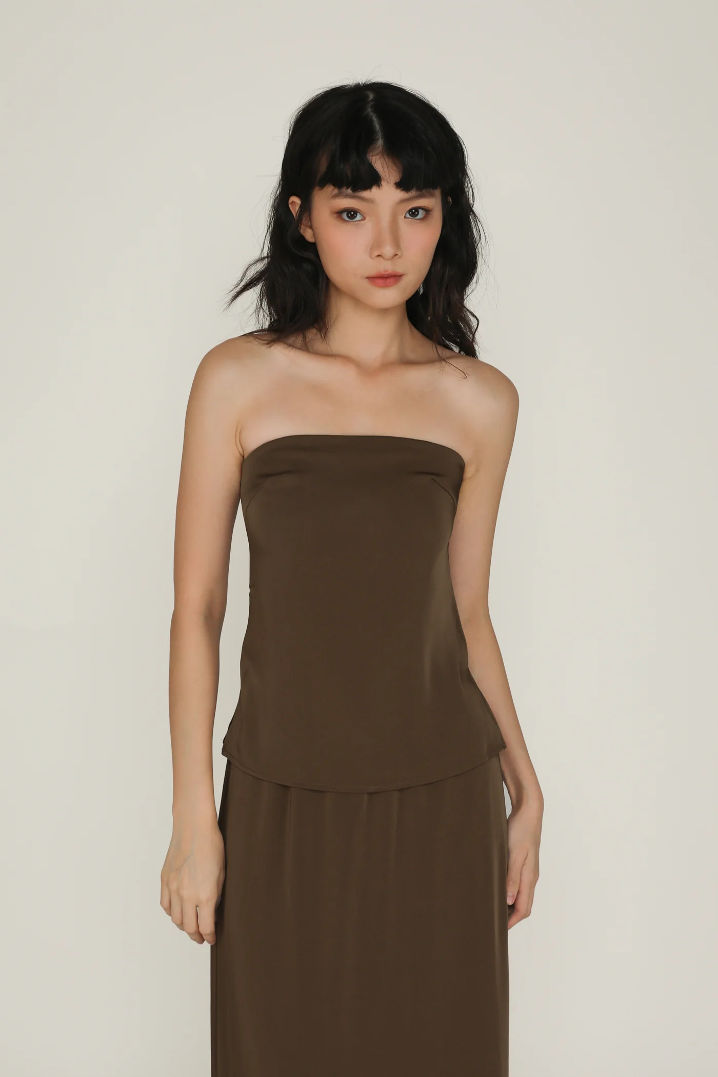 Roxanne Satin Tube Top - Image 17
