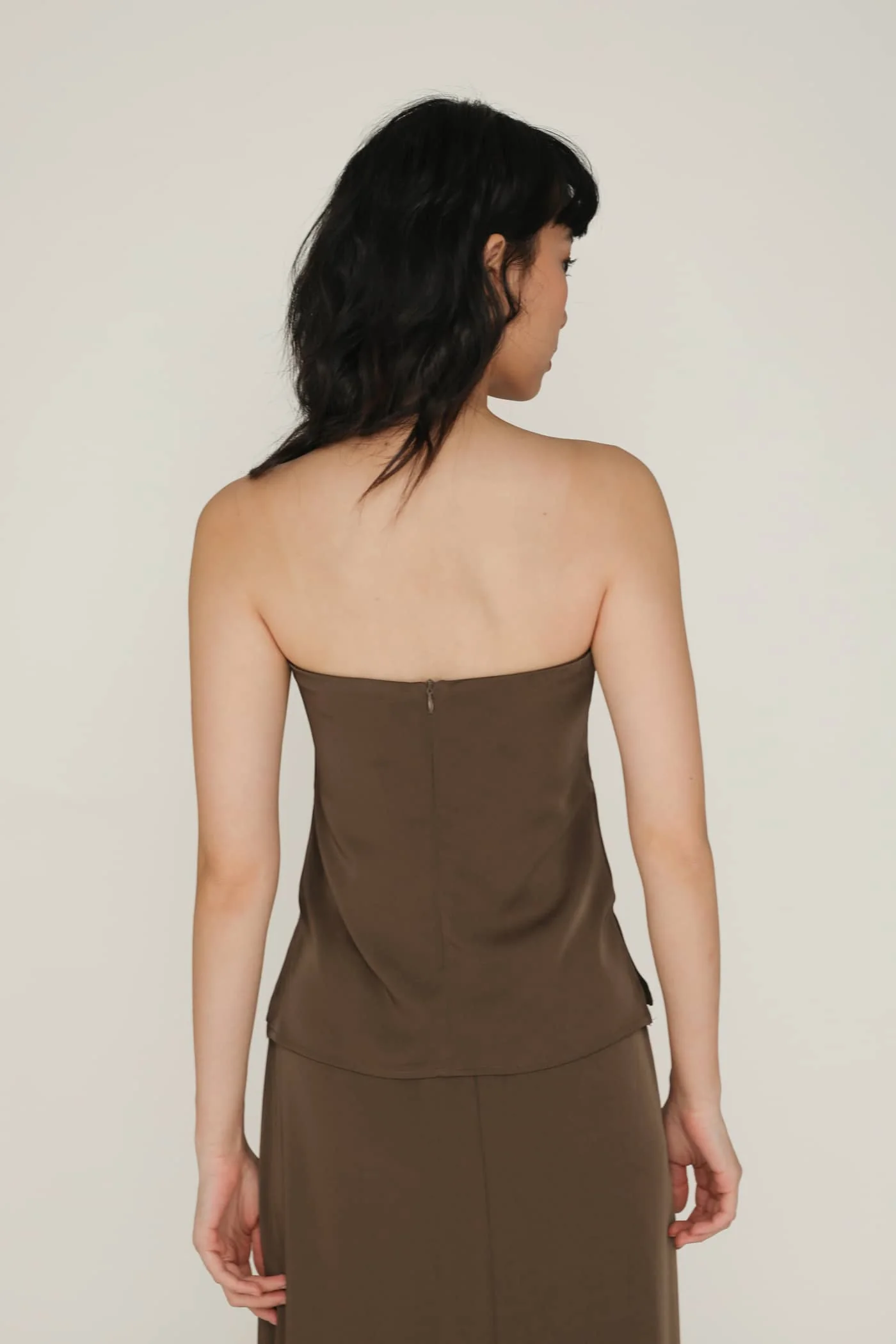 Roxanne Satin Tube Top - Image 19
