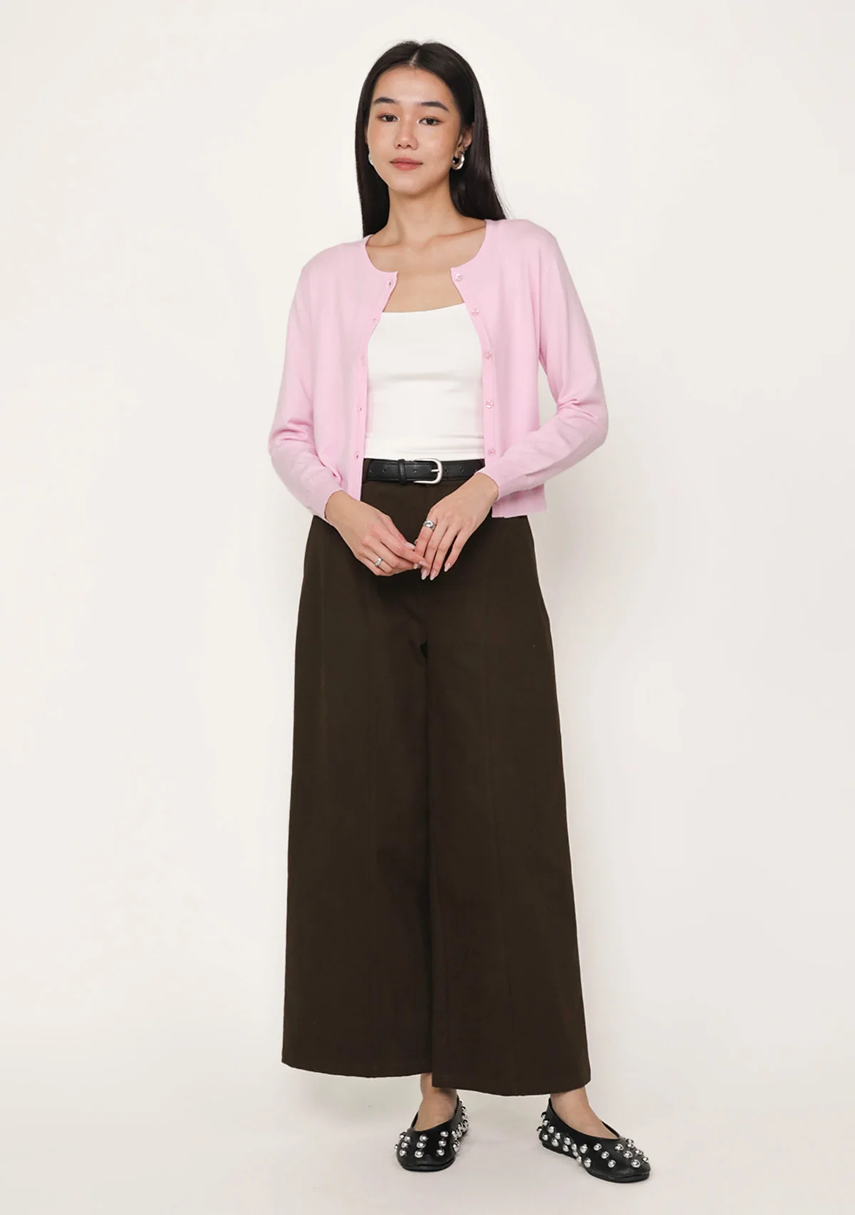 Ruben Pleated Wide Leg Pants - Image 13