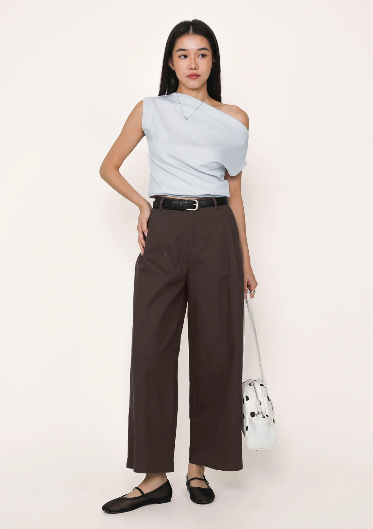 Ruben Pleated Wide Leg Pants - Image 2