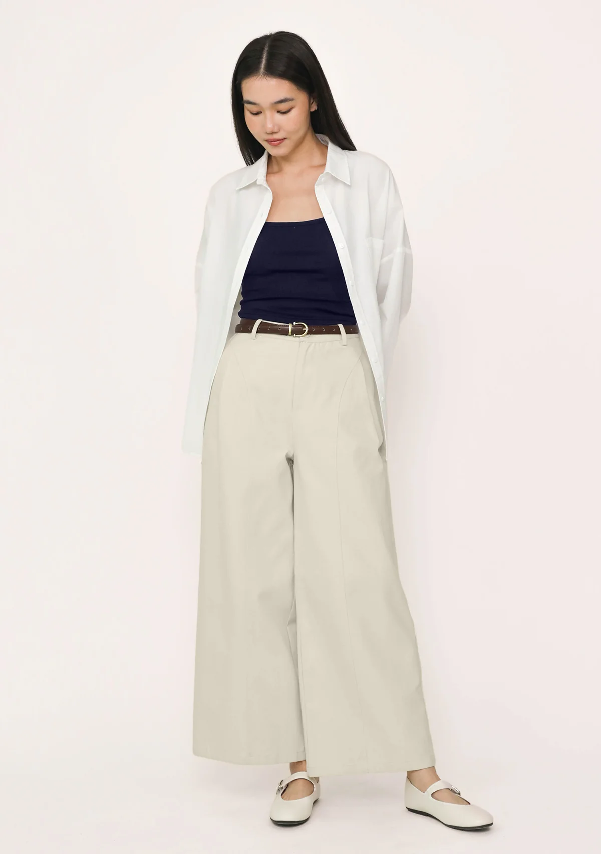 Ruben Pleated Wide Leg Pants - Image 5