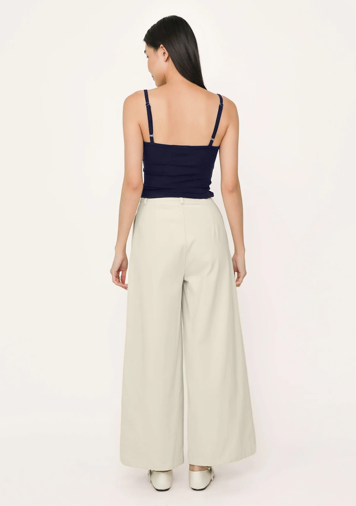 Ruben Pleated Wide Leg Pants - Image 7