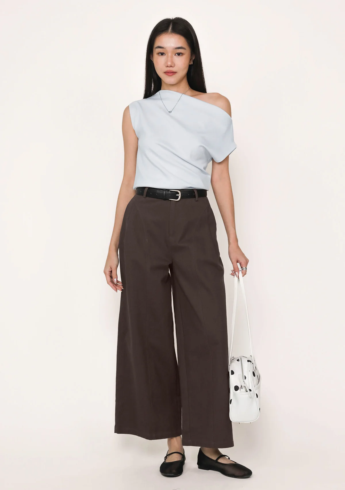 Ruben Pleated Wide Leg Pants - Image 9
