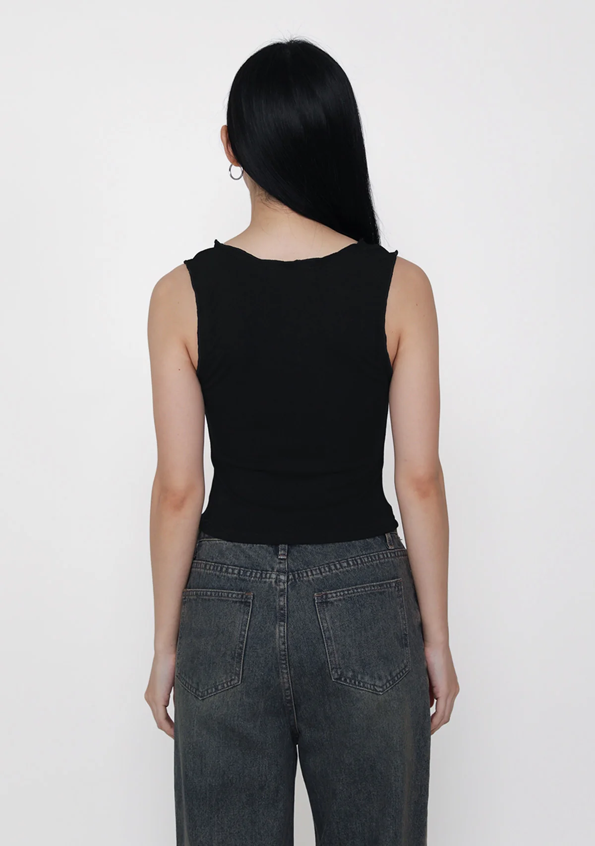 Jasleen Ribbon Ruched Top - Image 6