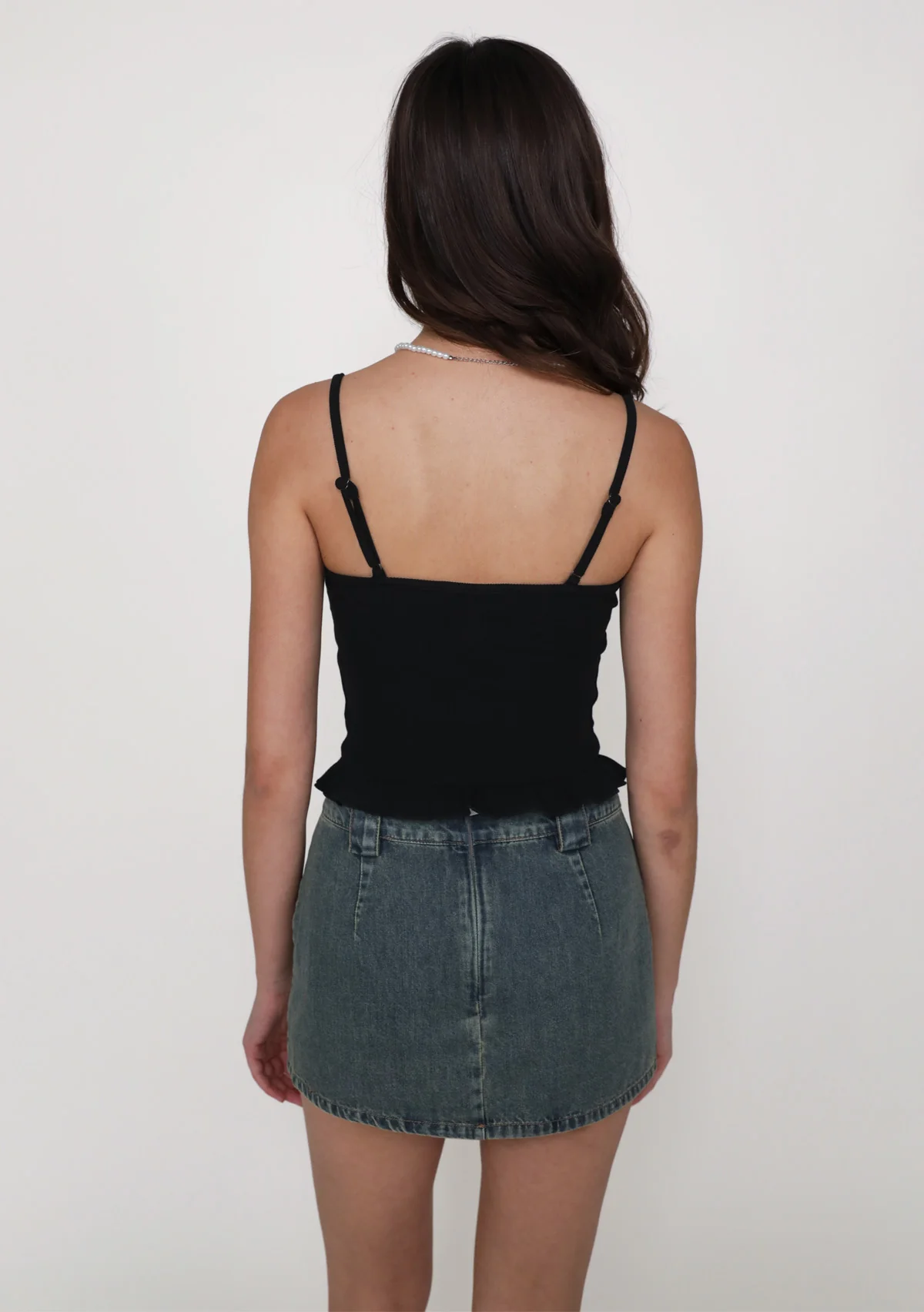Kira Ruffles Button Padded Top - Image 11
