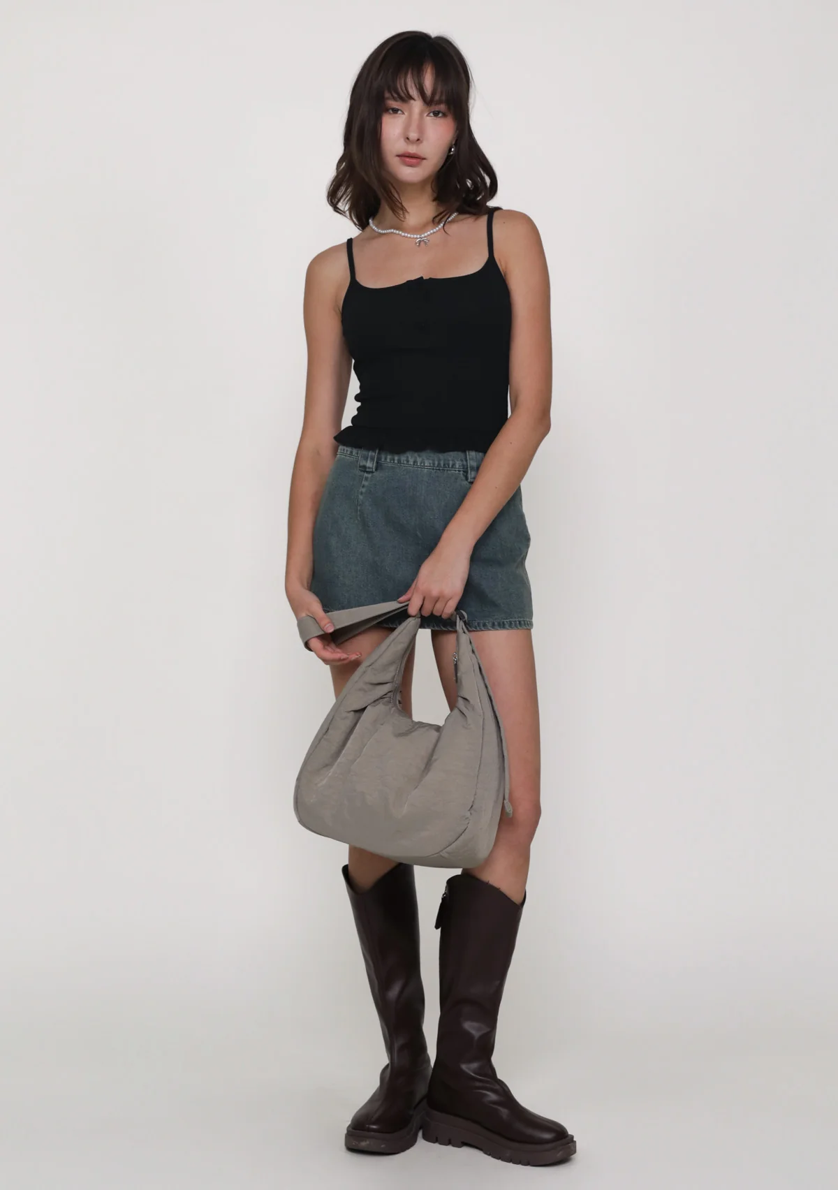 Kira Ruffles Button Padded Top - Image 2