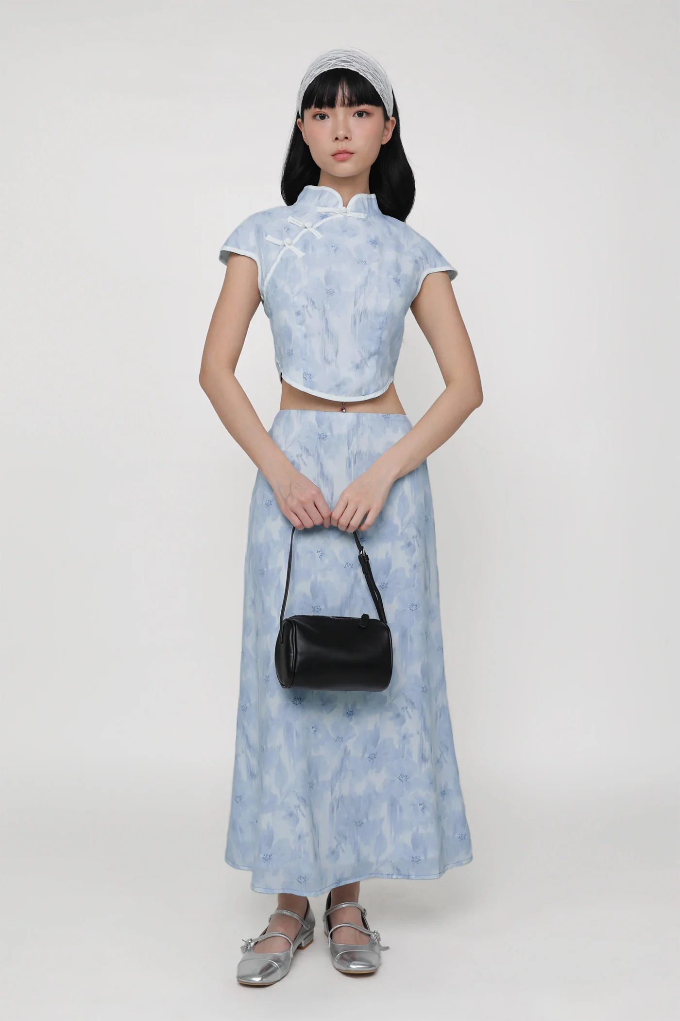 Rui Qipao Curved Hem Top - Image 34