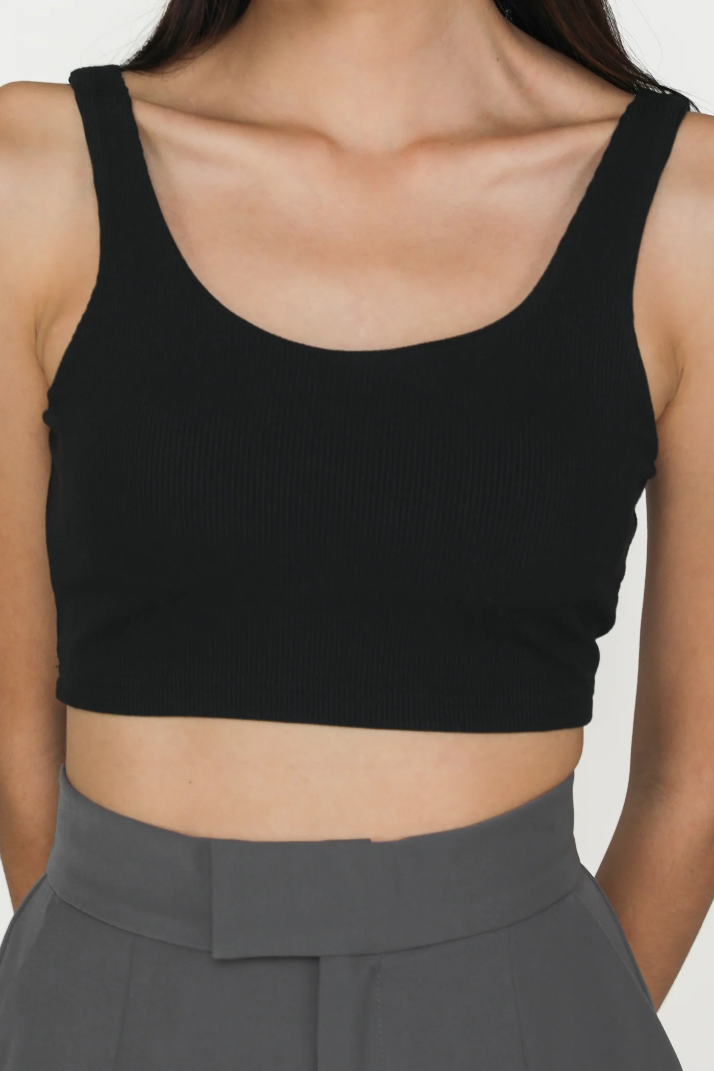 Rylie Ribbed Padded Top - Image 11