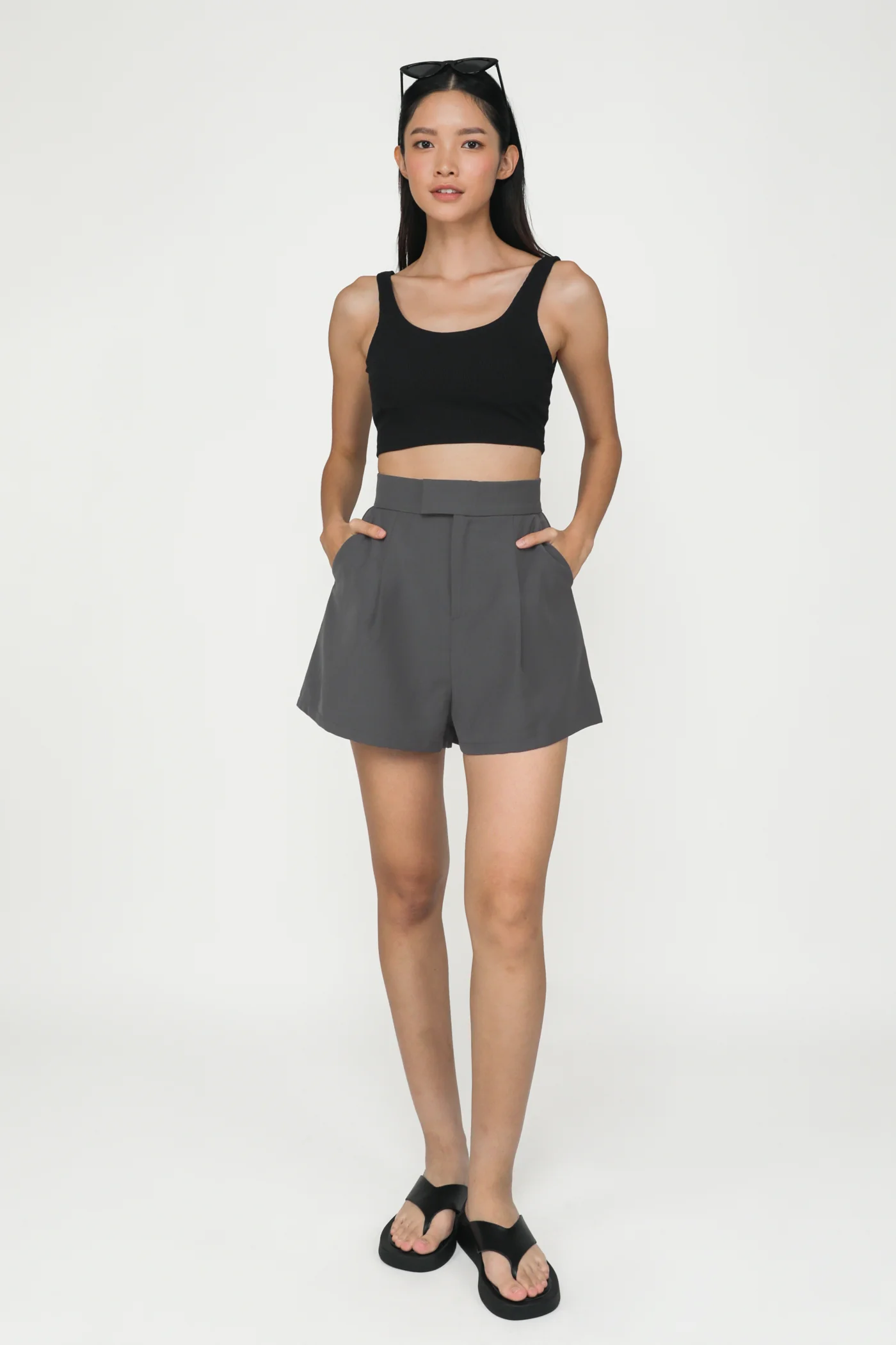 Rylie Ribbed Padded Top - Image 13