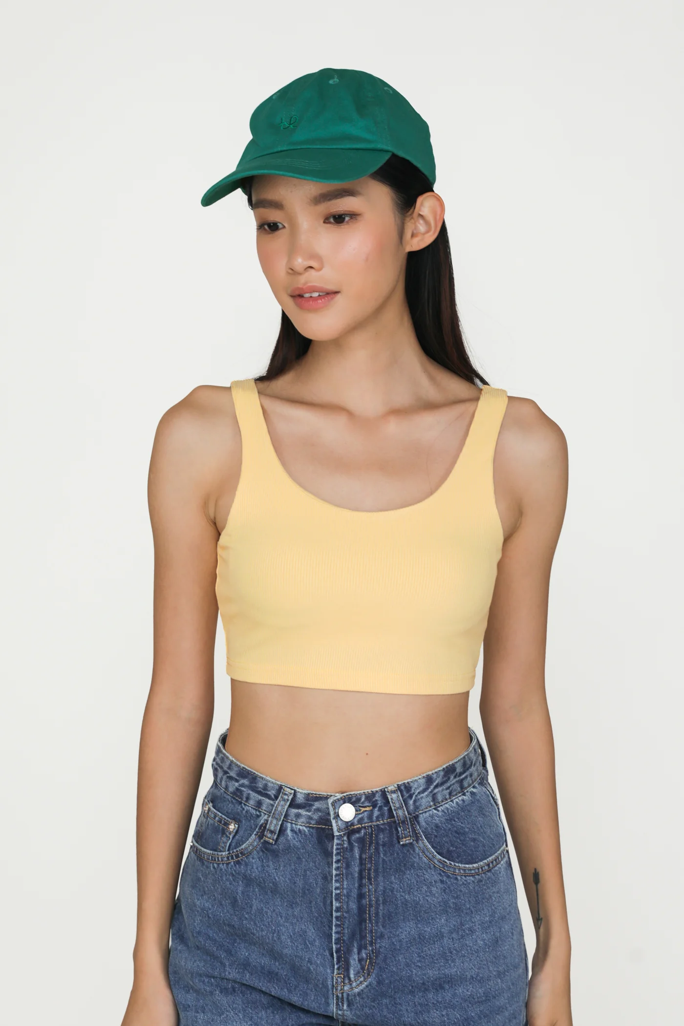 Rylie Ribbed Padded Top - Image 24