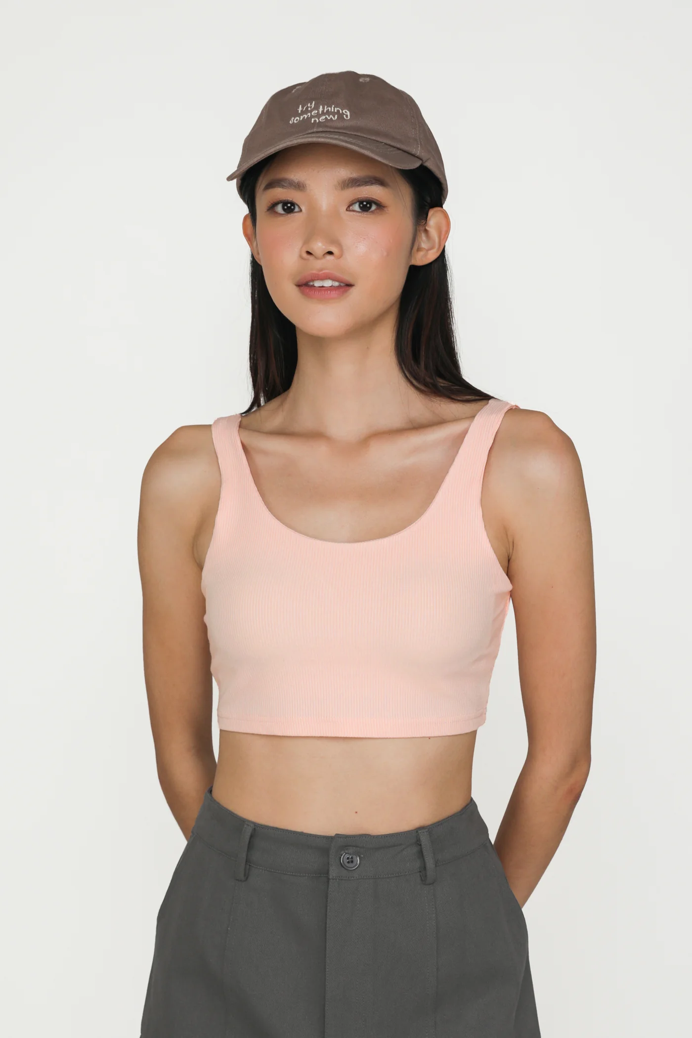 Rylie Ribbed Padded Top - Image 30