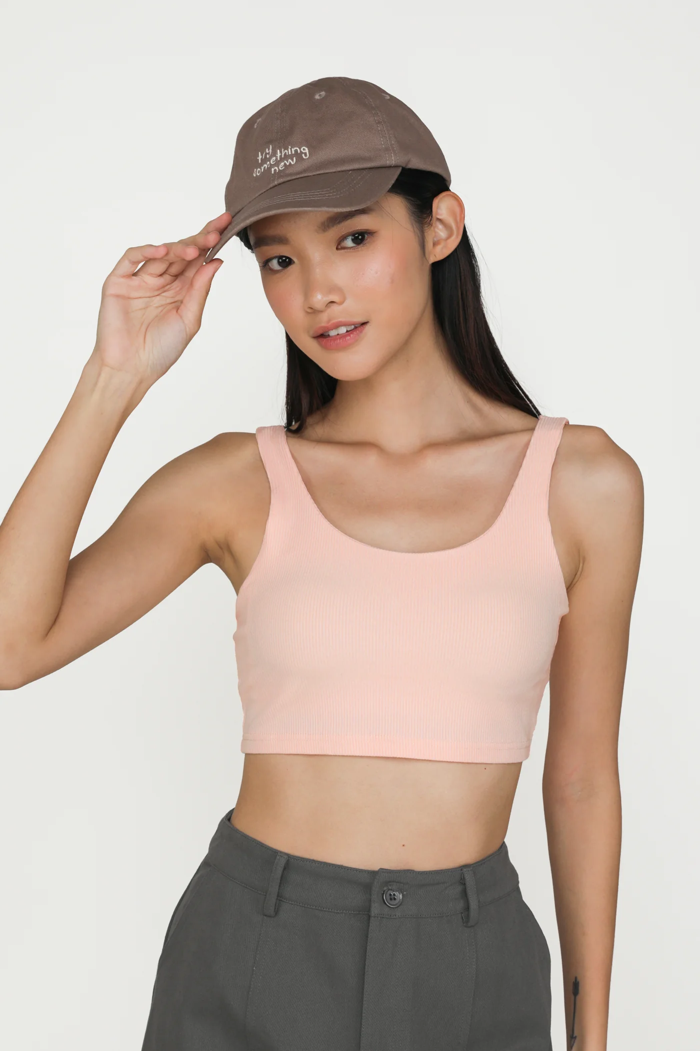 Rylie Ribbed Padded Top - Image 31