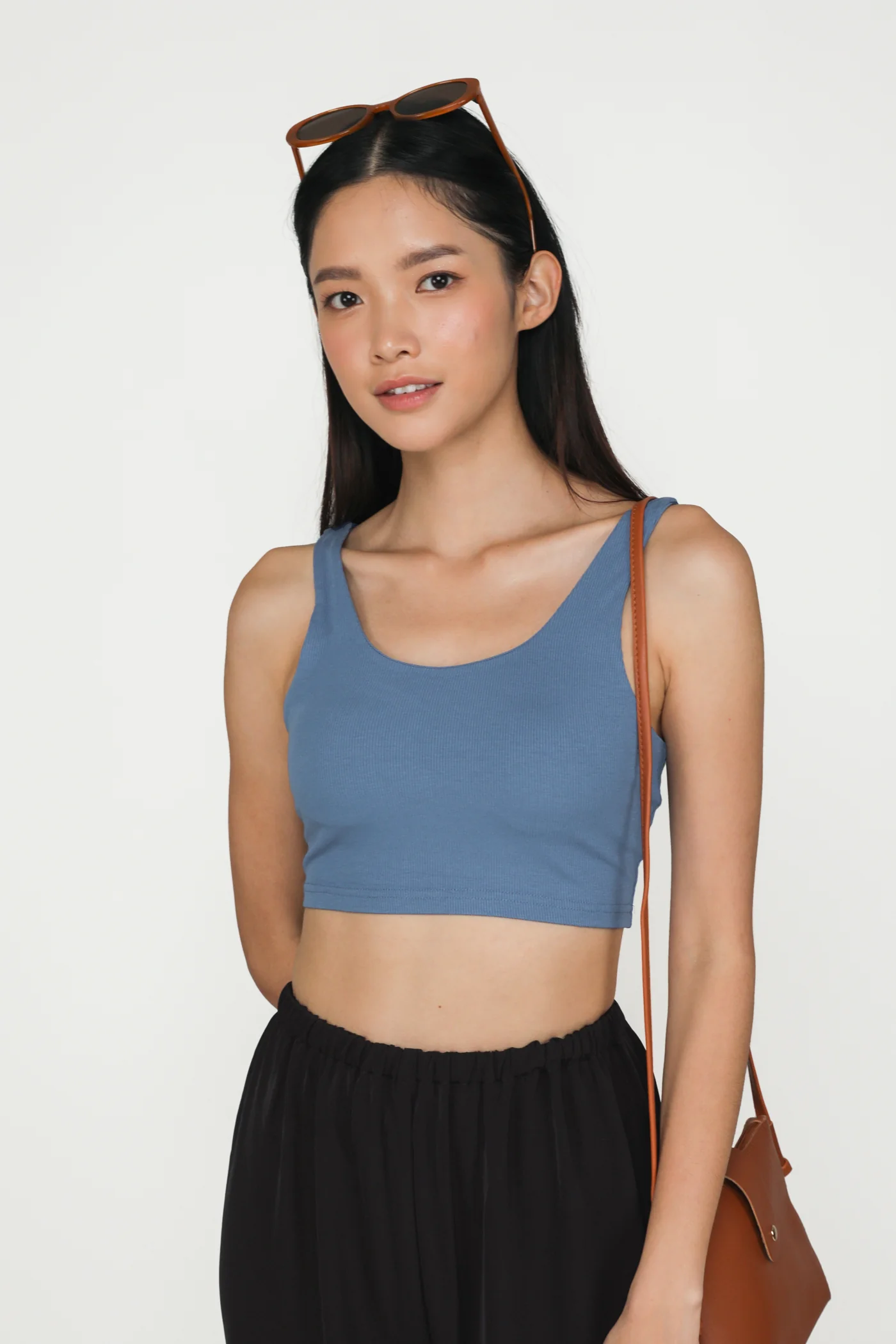 Rylie Ribbed Padded Top - Image 36