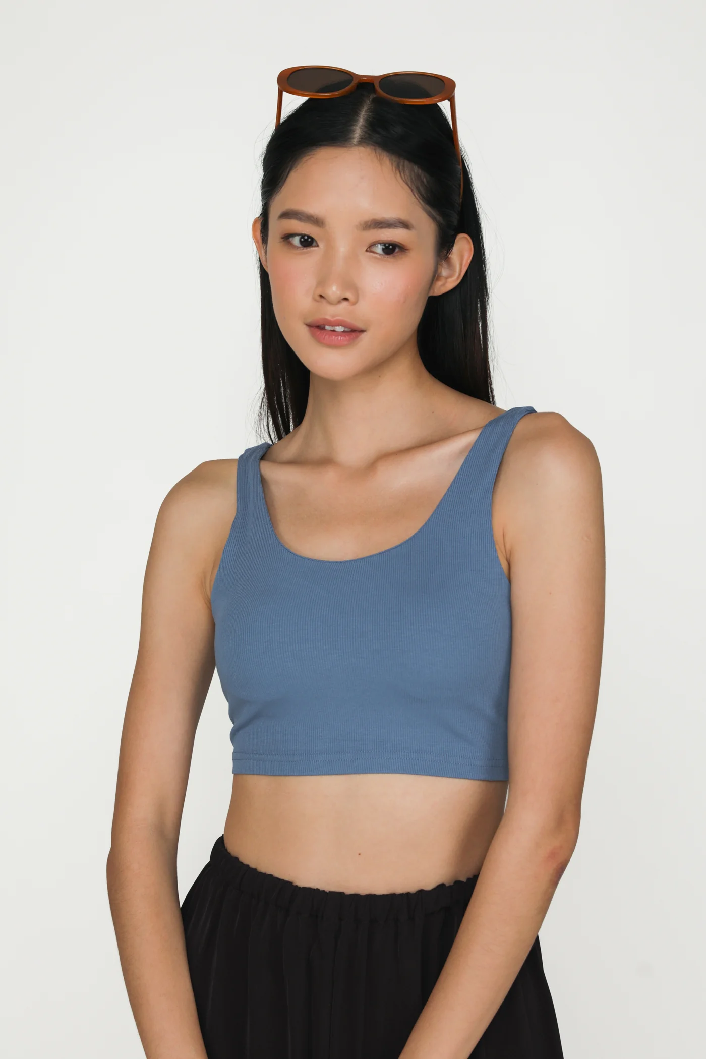 Rylie Ribbed Padded Top - Image 38
