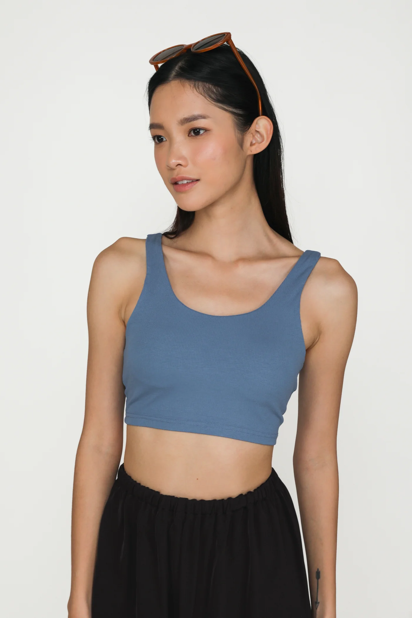 Rylie Ribbed Padded Top - Image 40