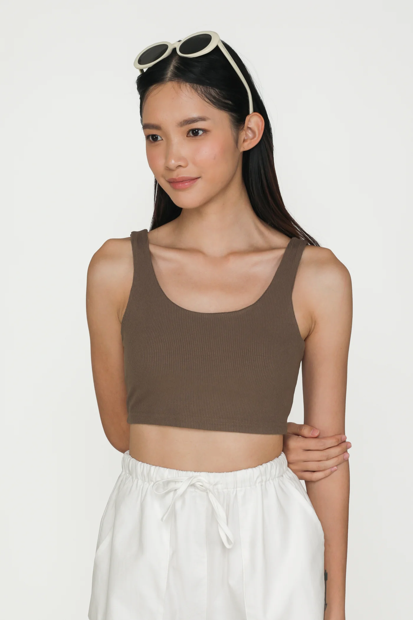 Rylie Ribbed Padded Top - Image 5
