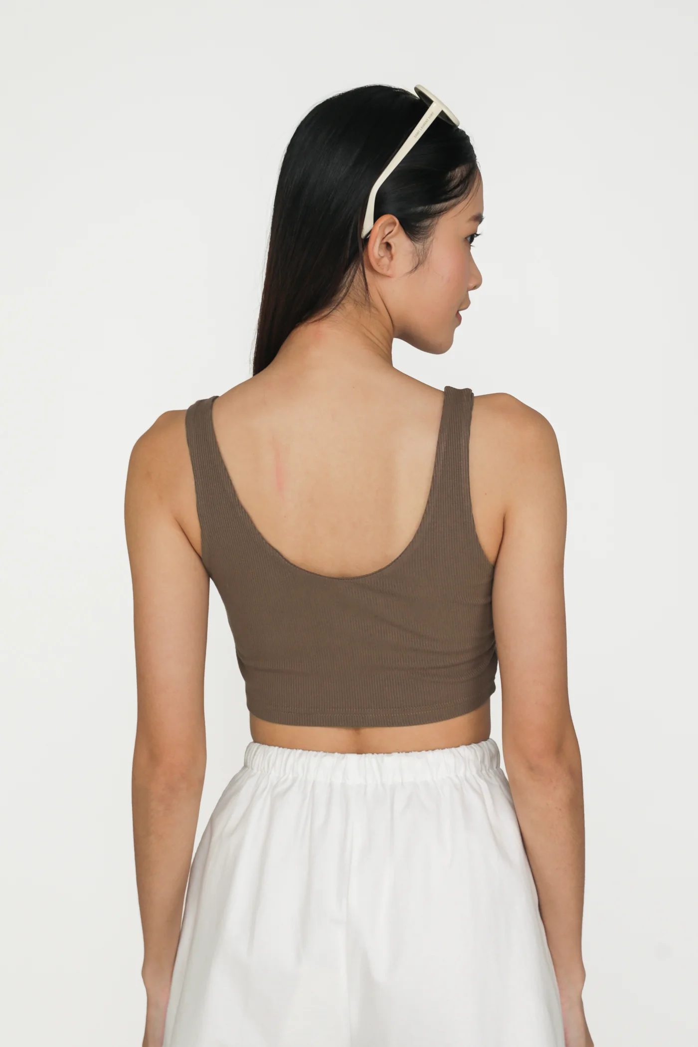 Rylie Ribbed Padded Top - Image 7