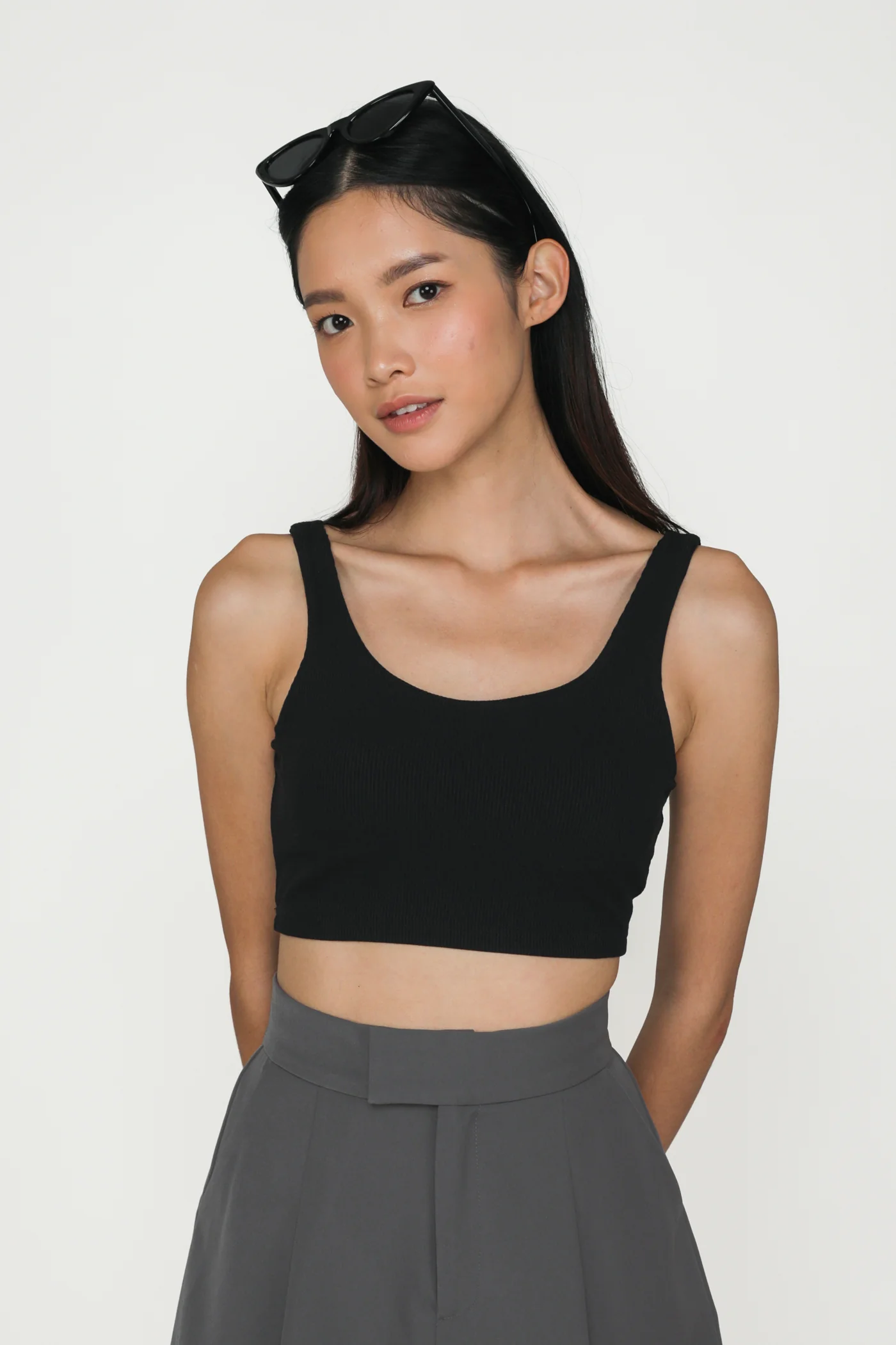 Rylie Ribbed Padded Top - Image 8