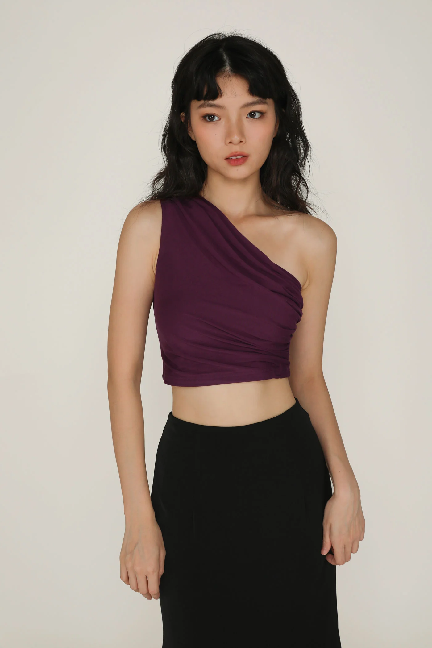 Ryna Ruched Toga Crop Top - Image 32